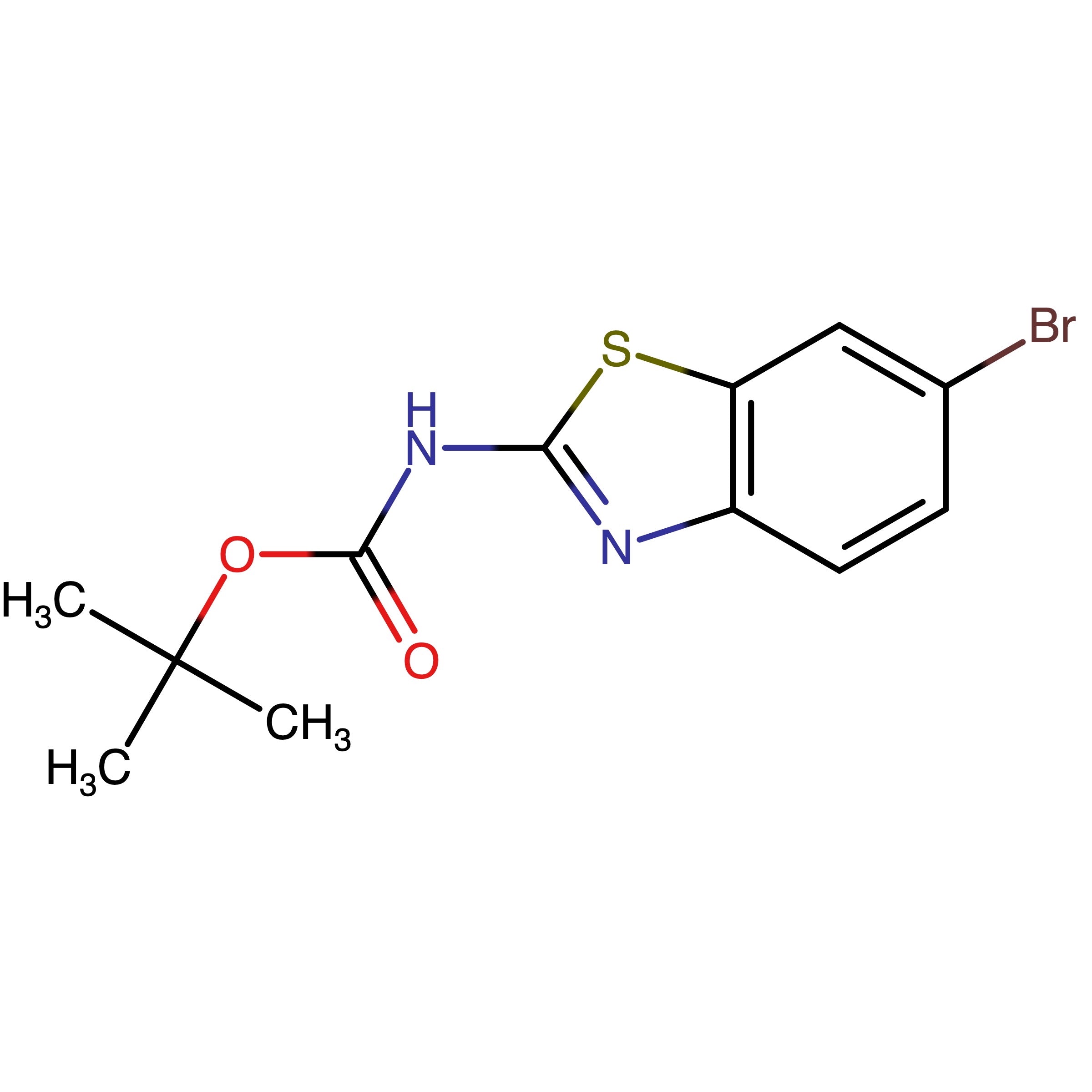 CAS RN 1244041-71-1 | tert-Butyl (6-bromobenzo[d]thiazol-2-yl)carbamate