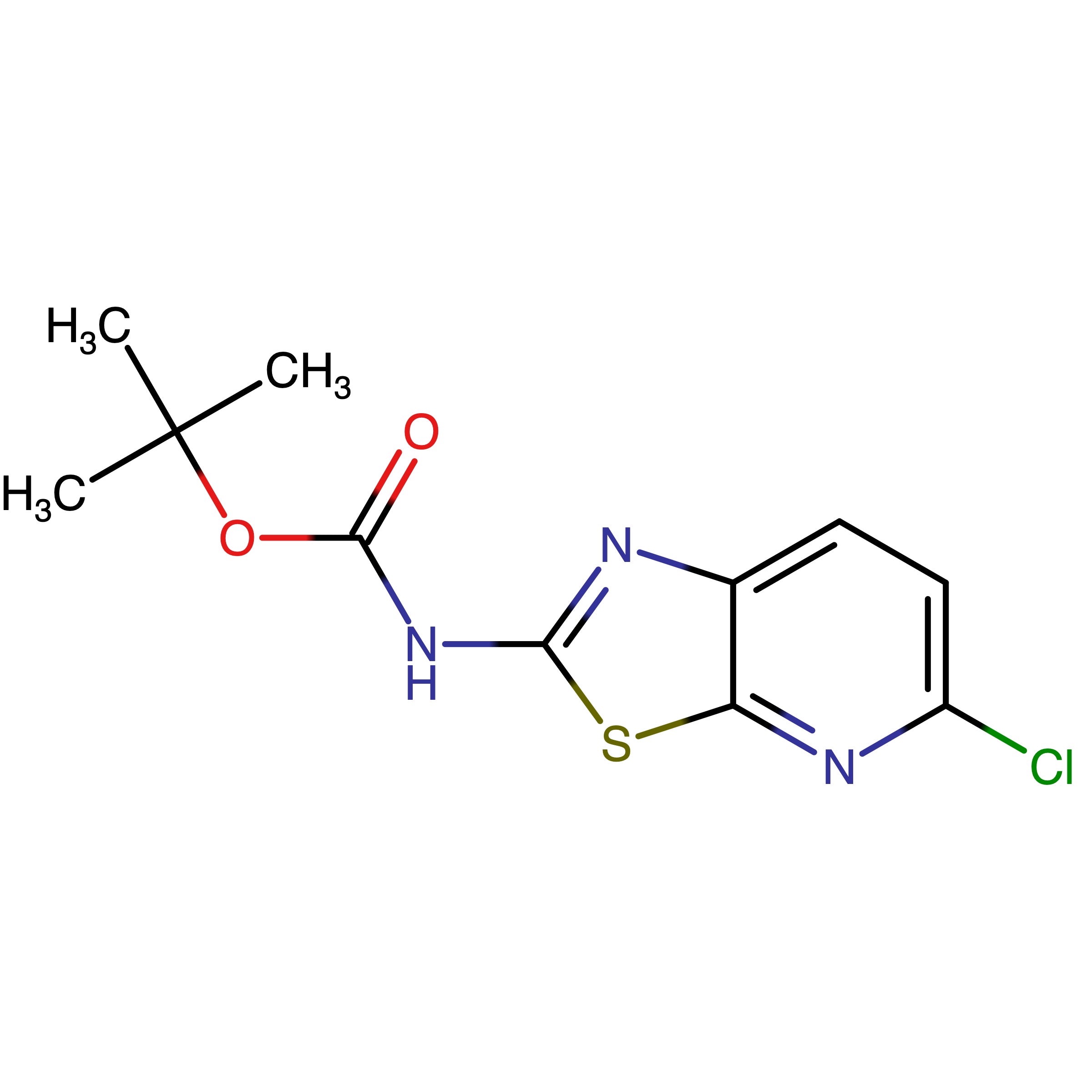 CAS RN 1244059-48-0 | tert-Butyl (5-chlorothiazolo[5,4-b]pyridin-2-yl)carbamate