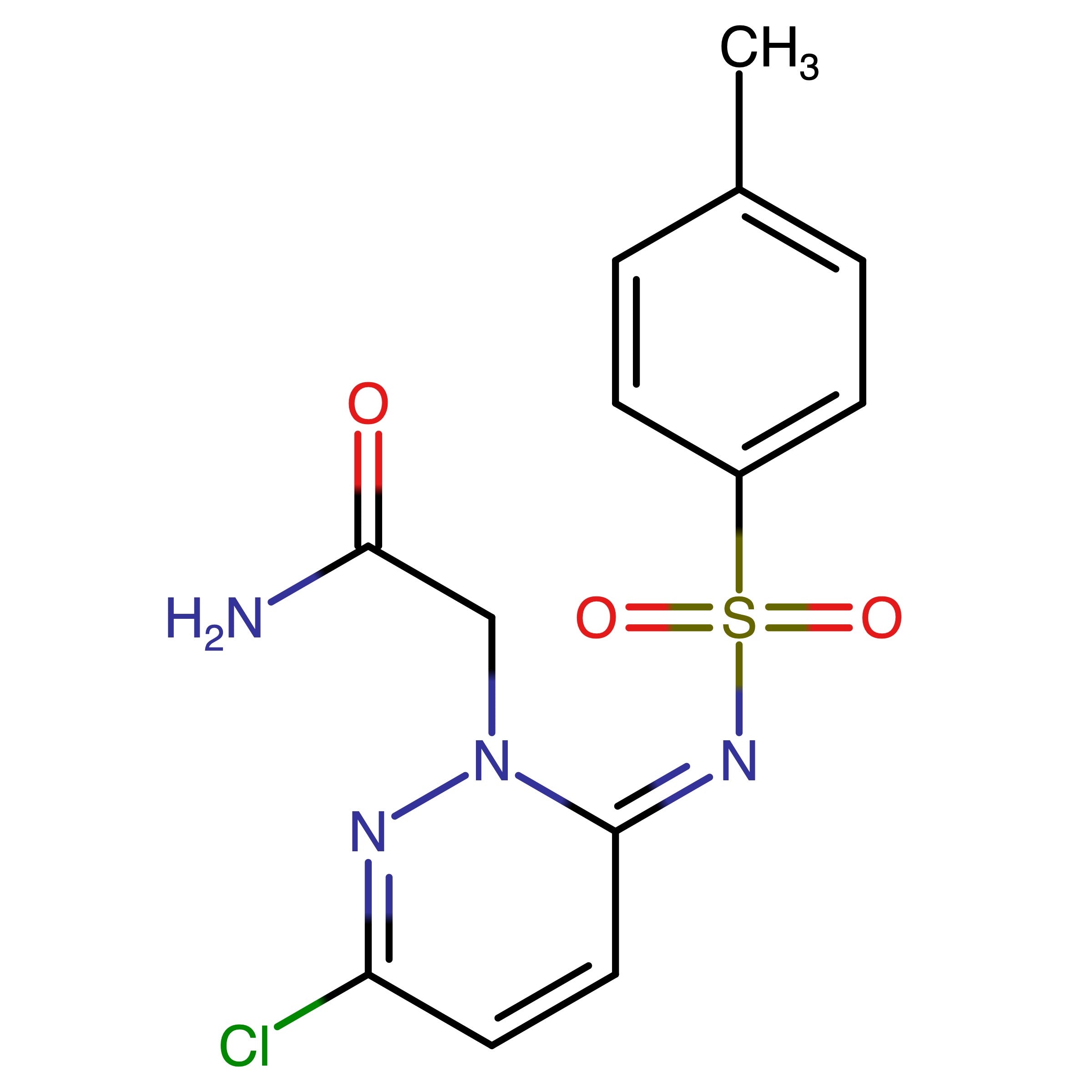 CAS RN 1244059-53-7 | (Z)-2-(3-Chloro-6-(tosylimino)pyridazin-1(6H)-yl)acetamide