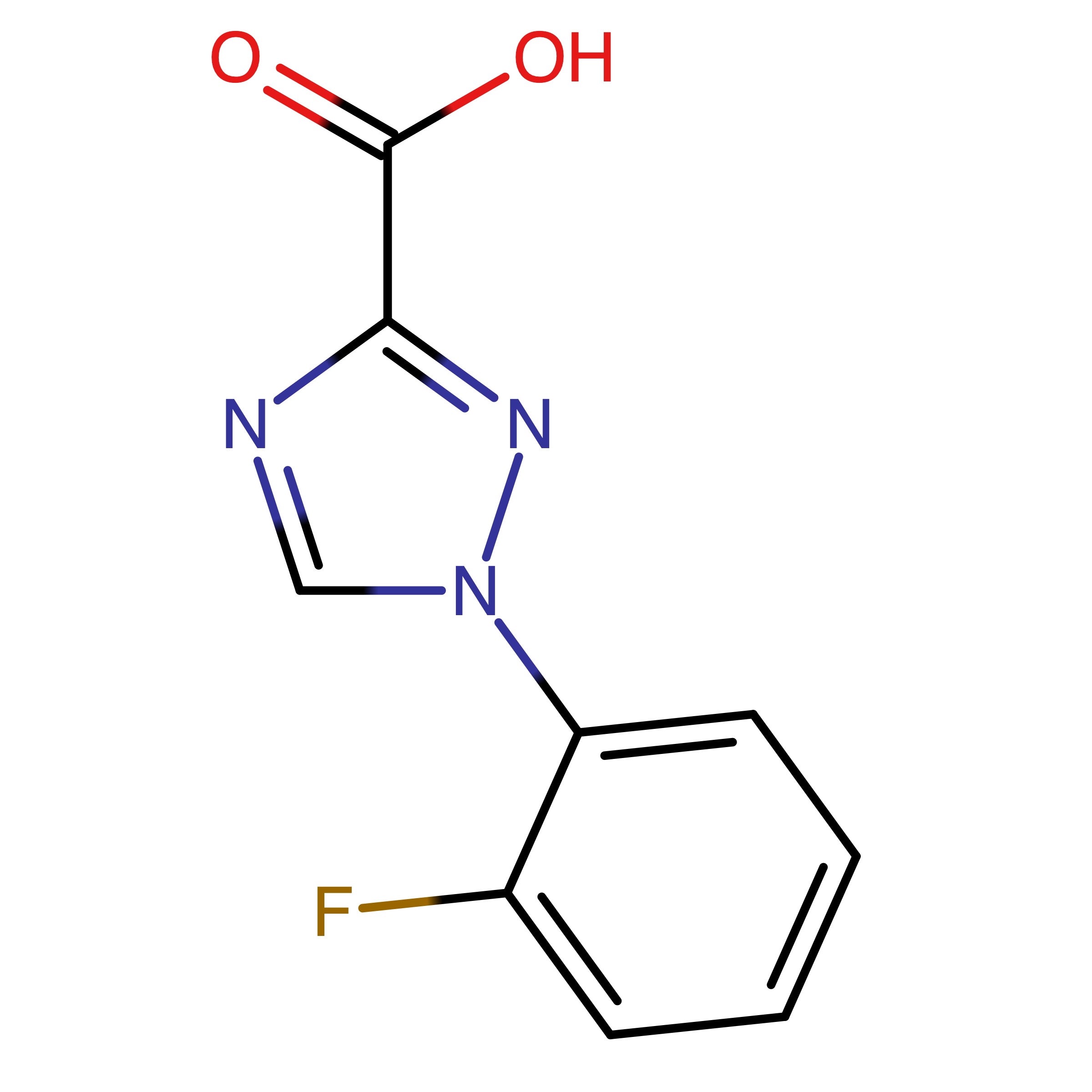 CAS RN 1245648-20-7 | 1-(2-Fluorophenyl)-1H-1,2,4-triazole-3-carboxylic acid | MFCD17677320