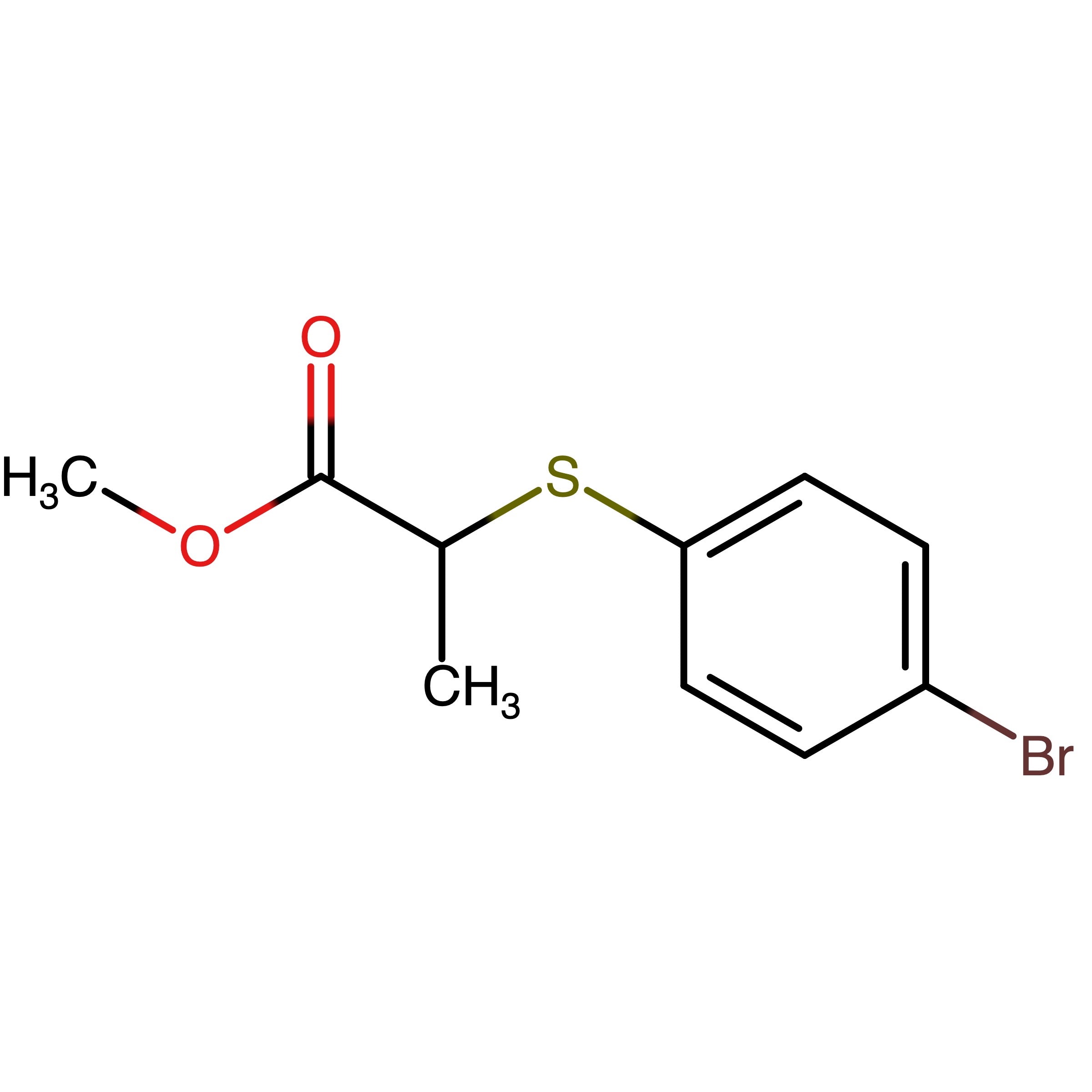 CAS RN 1247510-93-5 | Methyl 2-((4-bromophenyl)thio)propanoate