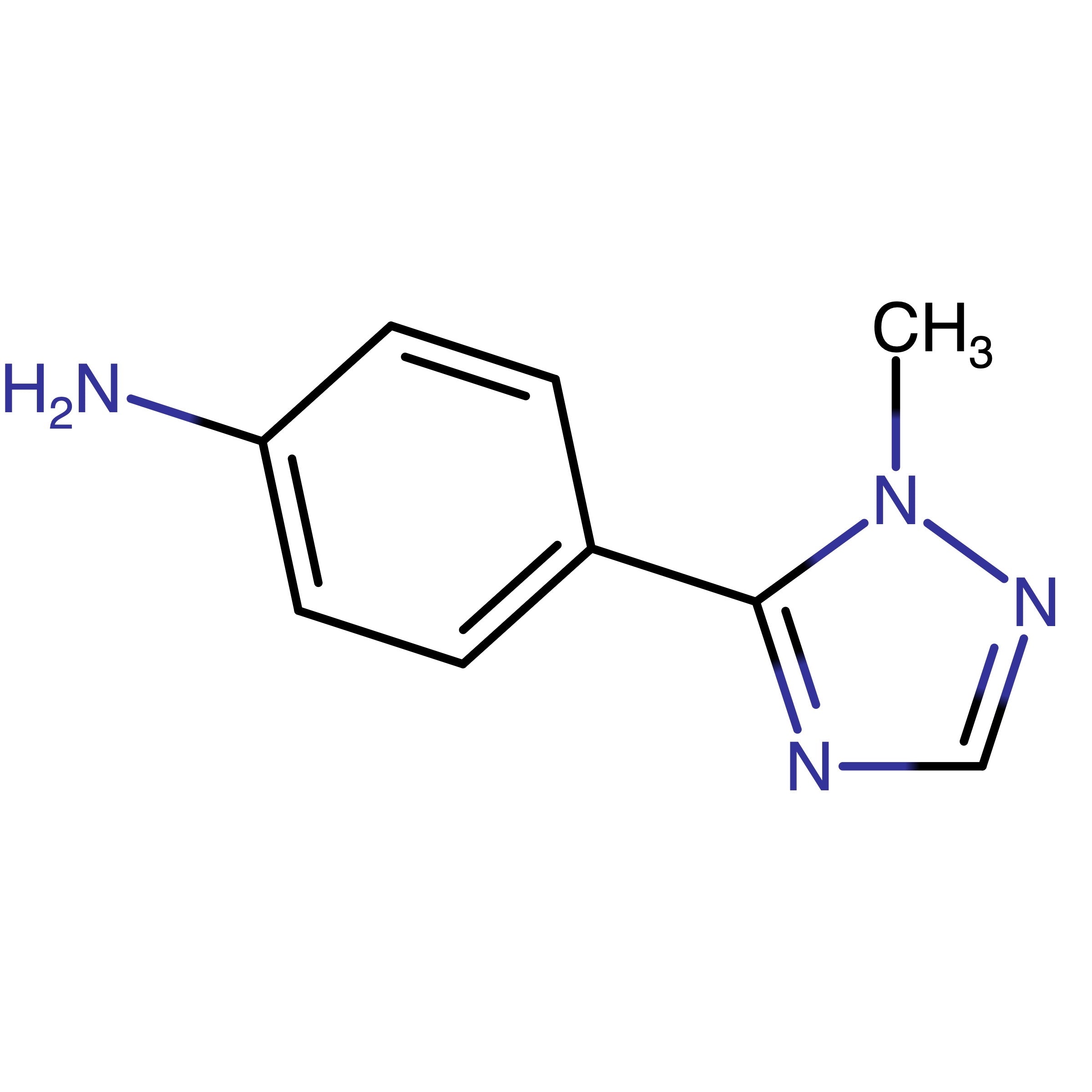 CAS RN 1250287-60-5 | 4-(1-Methyl-1H-1,2,4-triazole-5-yl)aniline