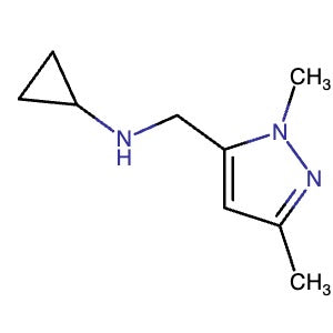 1250718-90-1 | N-((1,3-Dimethyl-1H-pyrazol-5-yl)methyl)cyclopropanamine - Hoffman Fine Chemicals