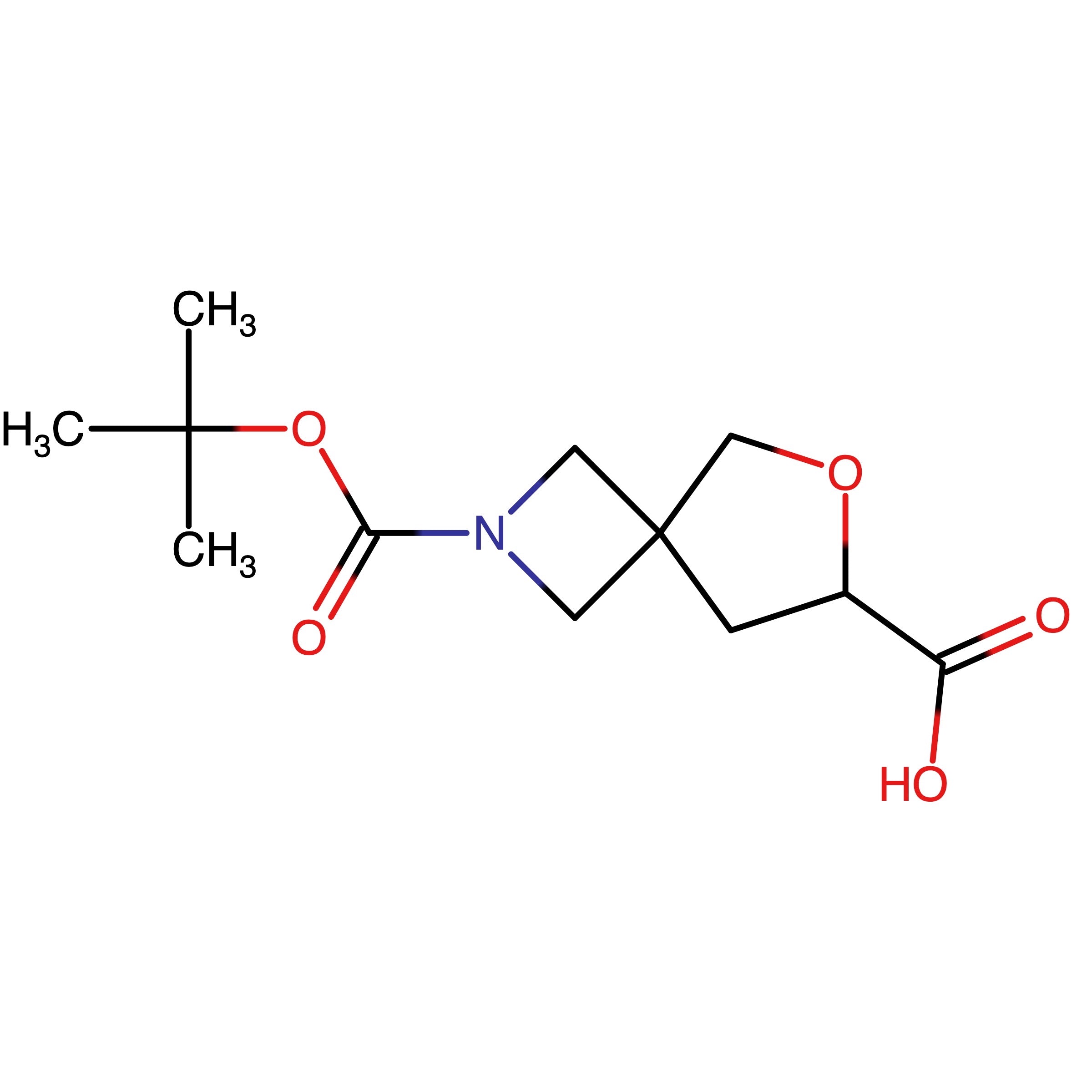 CAS RN 1251002-05-7 | 2-(tert-Butoxycarbonyl)-6-oxa-2-azaspiro[3.4]octane-7-carboxylic acid | MFCD14581237