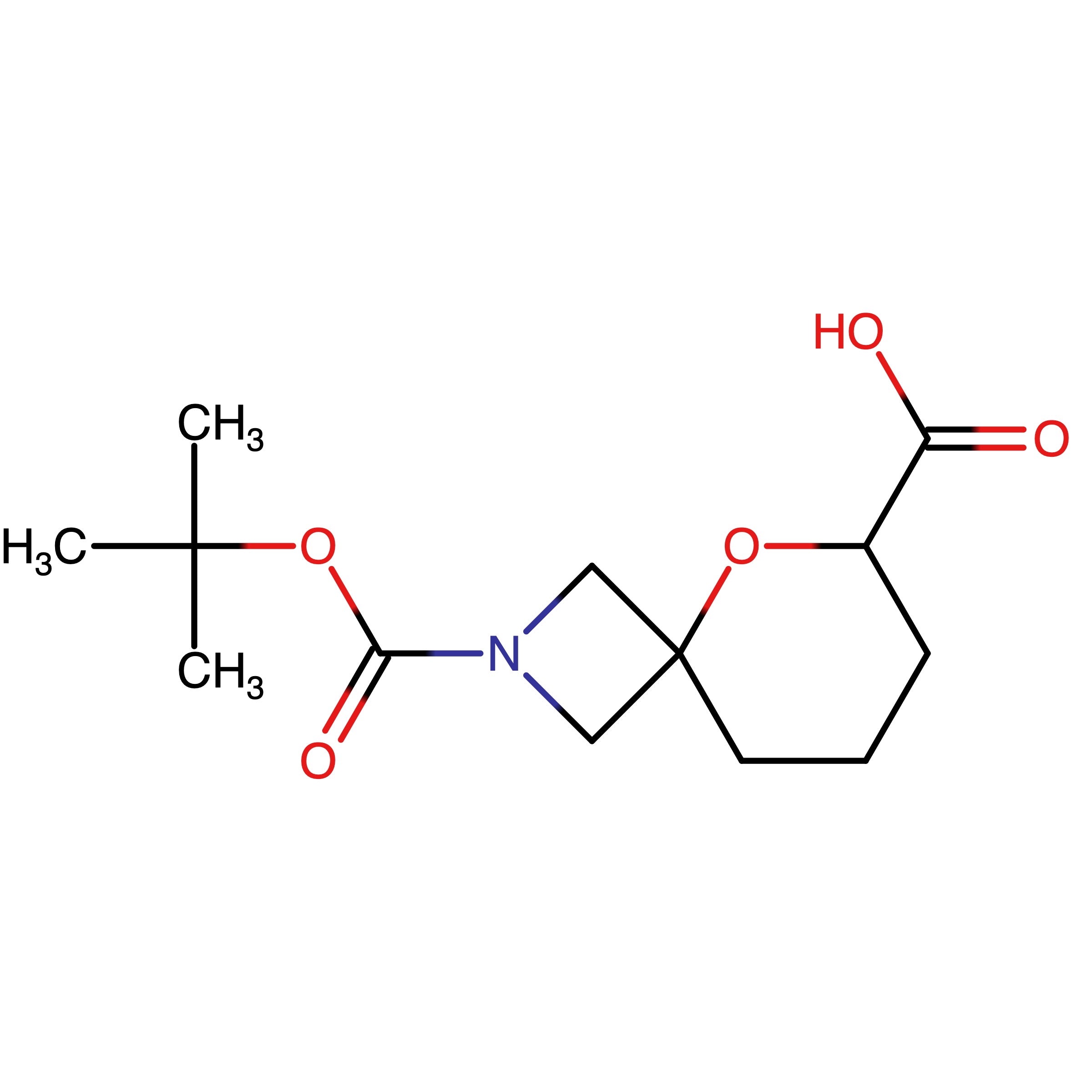 CAS RN 1251002-28-4 | 2-Boc-5-oxa-2-aza-spiro-[3.5]nonane-6-carboxylic acid | MFCD14581239