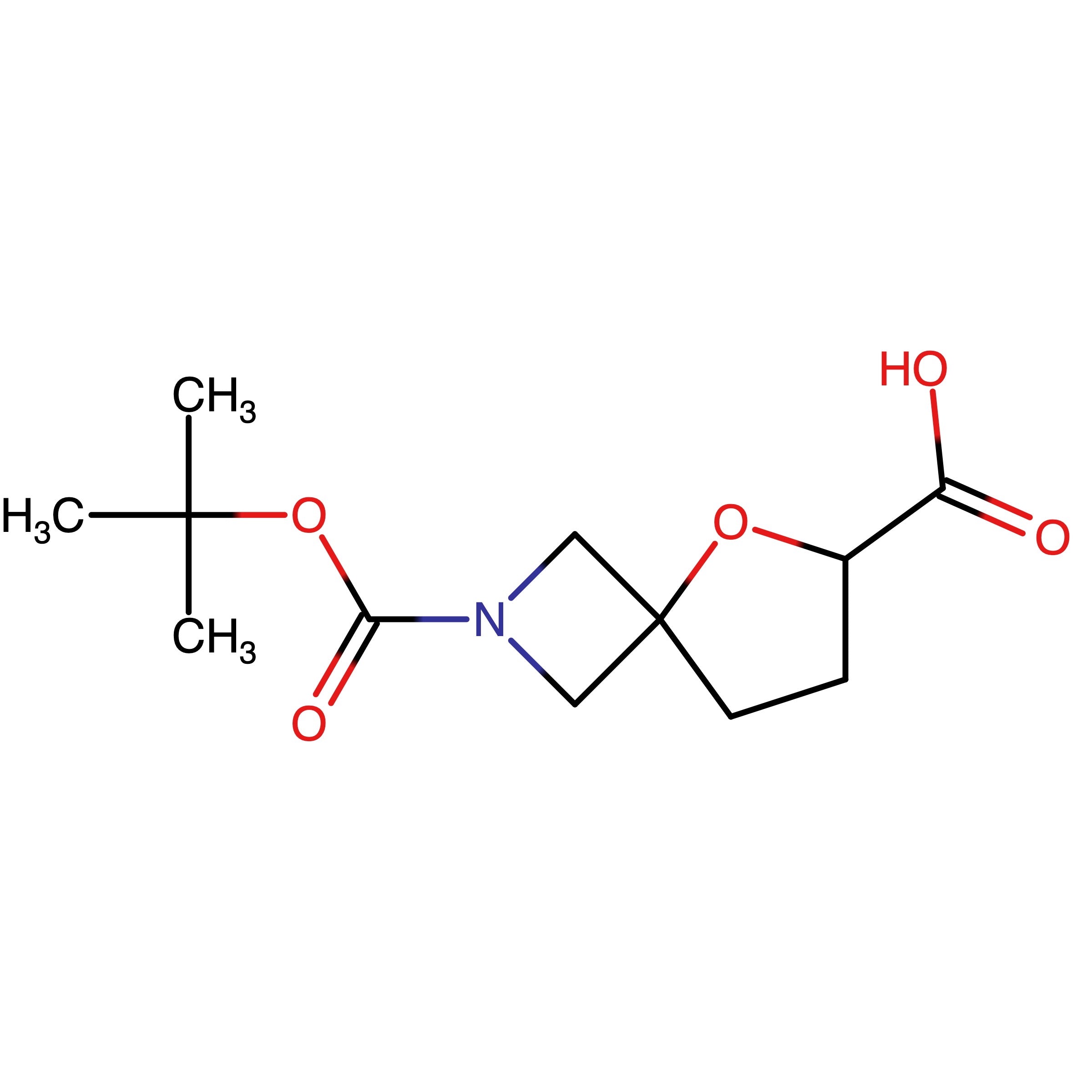 CAS RN 1251006-00-4 | 2-(tert-Butoxycarbonyl)-5-oxa-2-azaspiro[3.4]octane-6-carboxylic acid | MFCD14581233
