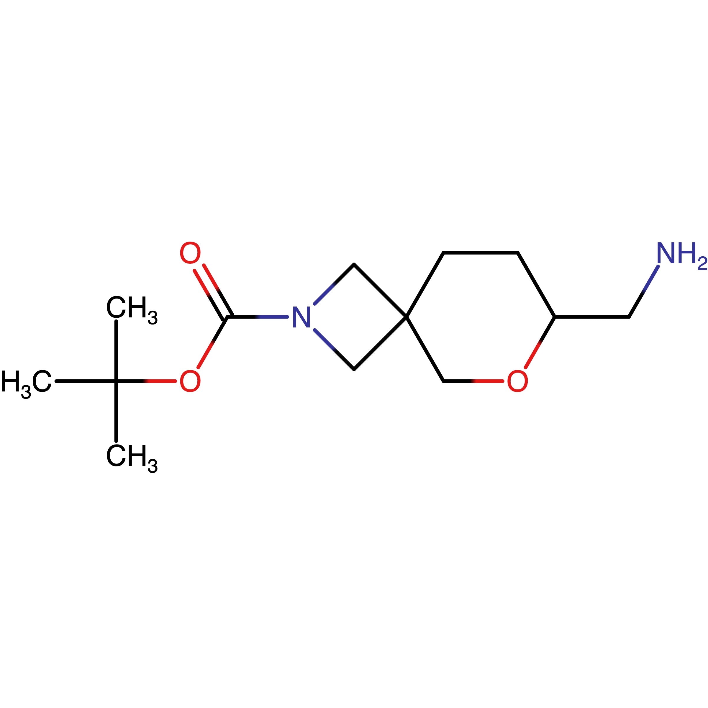 CAS RN 1251012-44-8 | tert-Butyl 7-(aminomethyl)-6-oxa-2-azaspiro[3.5]nonane-2-carboxylate | MFCD14581242