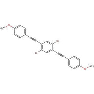 1254065-65-0 | 4,4'-((2,5-Dibromo-1,4-phenylene)bis(ethyne-2,1-diyl))bis(methoxybenzene)