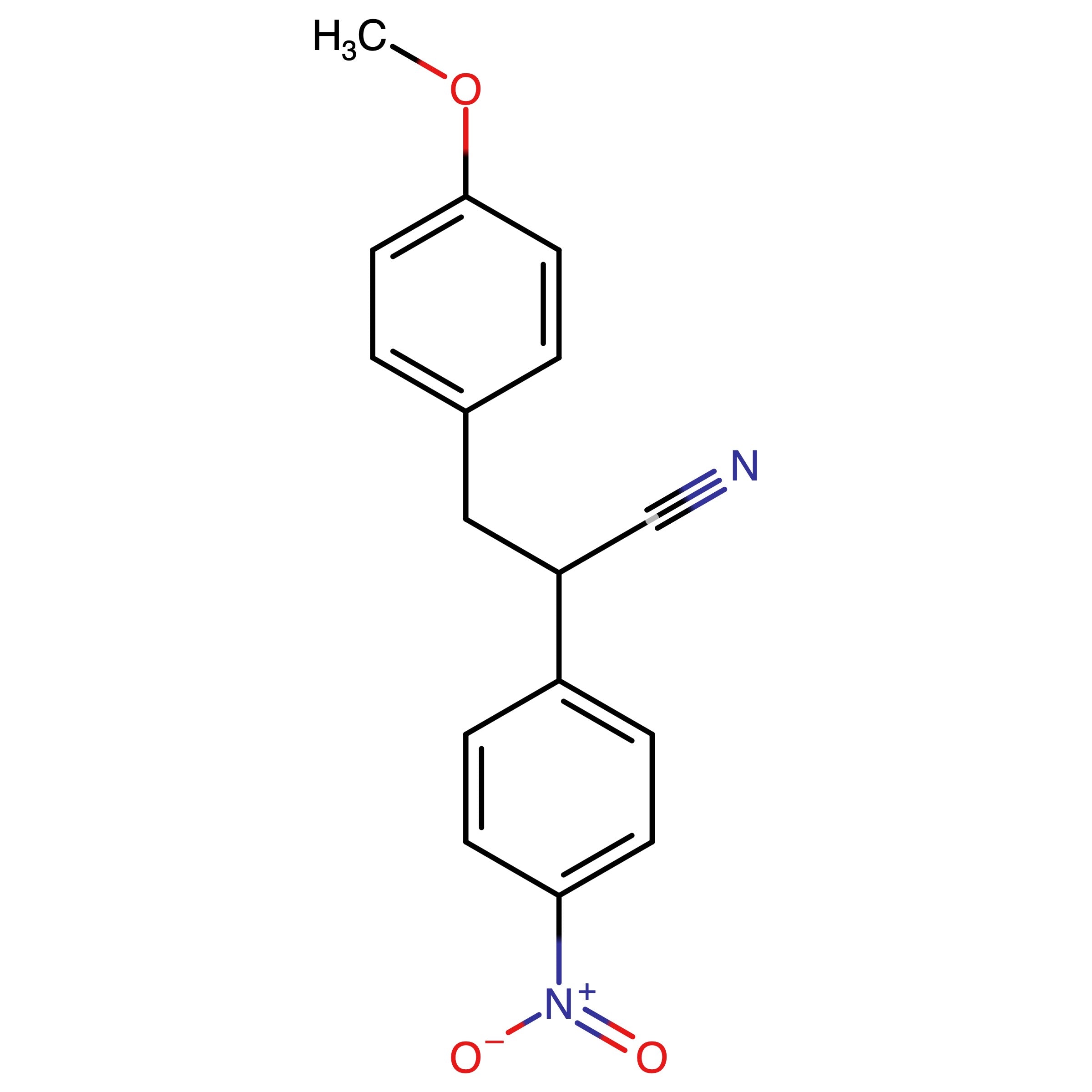 CAS RN 1254177-50-8 | 3-(4-Methoxyphenyl)-2-(4-nitrophenyl)propanenitrile | MFCD19240624