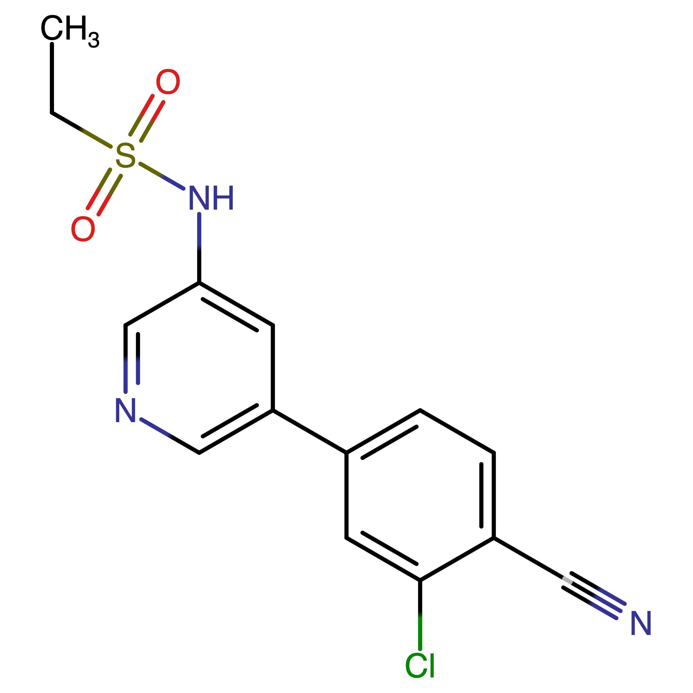 CAS RN 1255868-81-5 | N-(5-(3-Chloro-4-carbonitrilphenyl)pyridin-3-yl)ethanesulfonamide