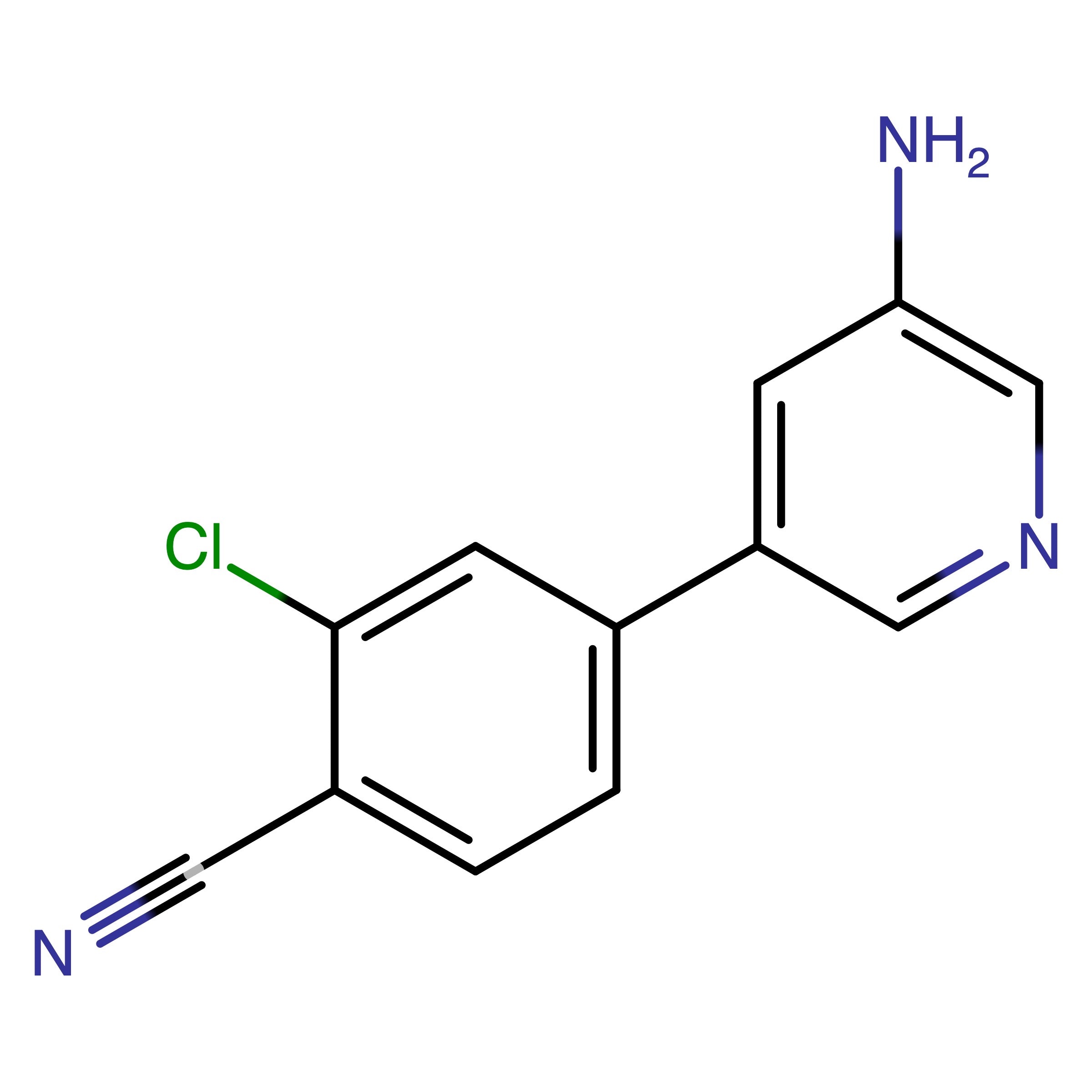 CAS RN 1255870-55-3 | 4-(5-Amino-pyridin-3-yl)-2-chloro-benzonitrile