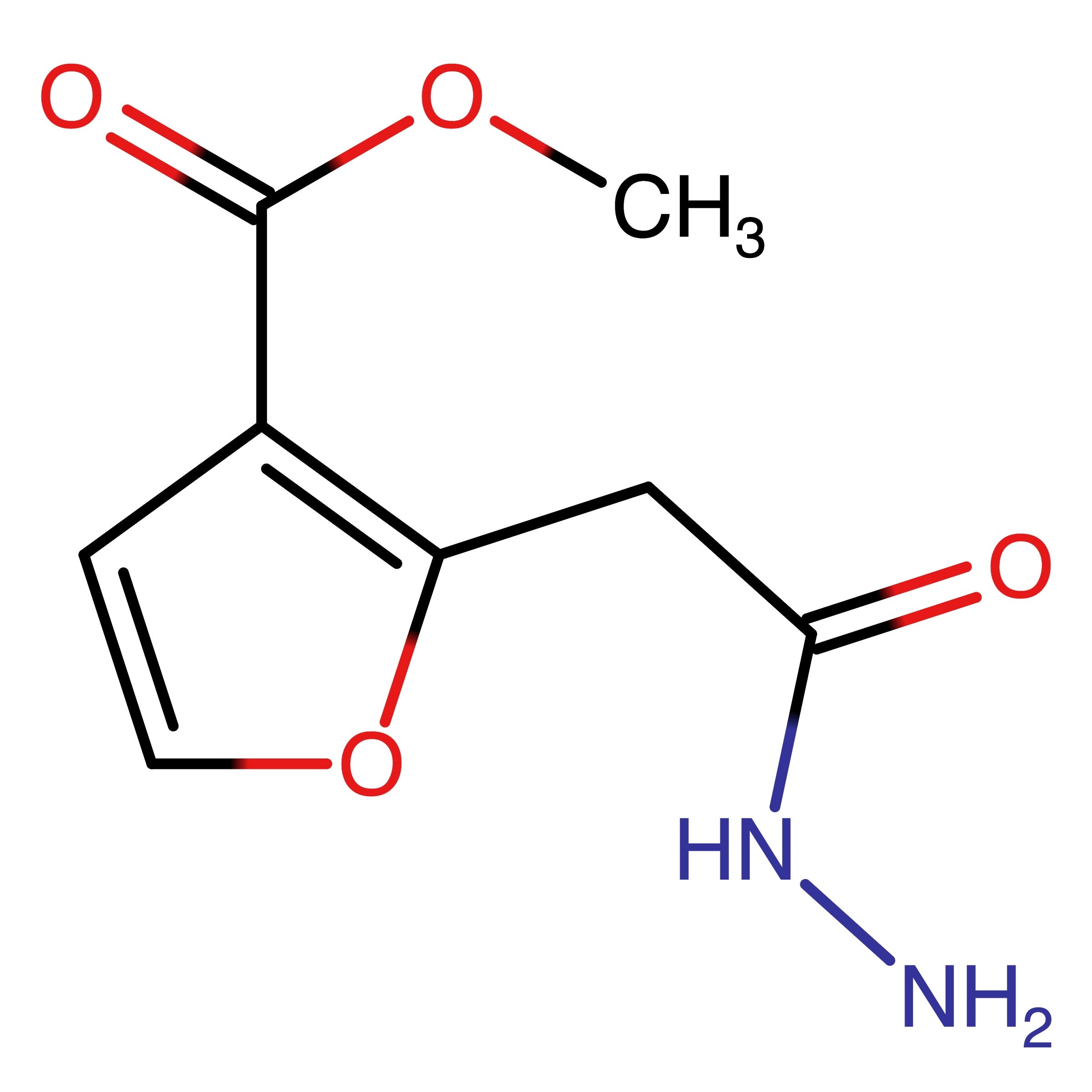 CAS RN 1256156-38-3 | Methyl 2-(2-hydrazinyl-2-oxoethyl)furan-3-carboxylate
