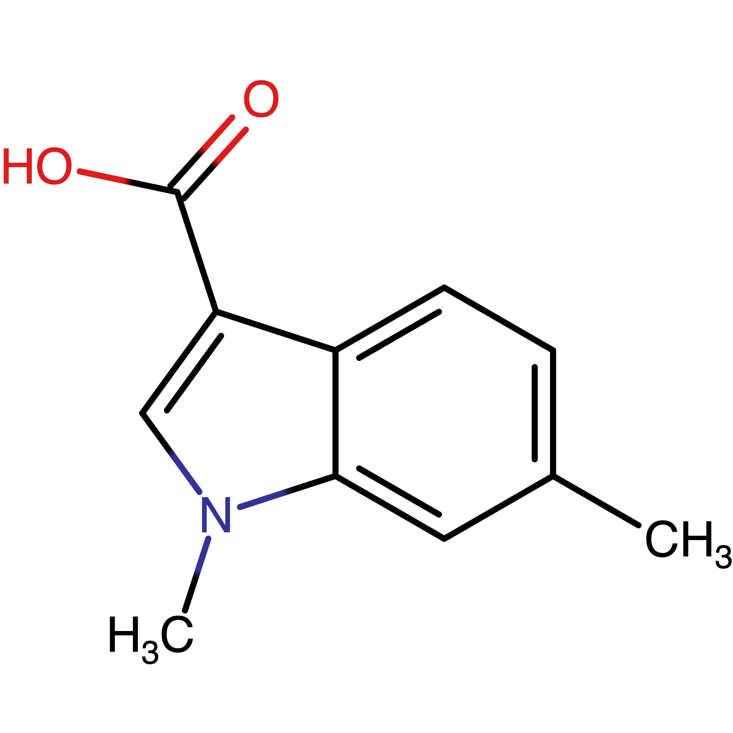 CAS RN 1257122-36-3 | 1,6-Dimethyl-1H-indole-3-carboxylic acid | MFCD15523440