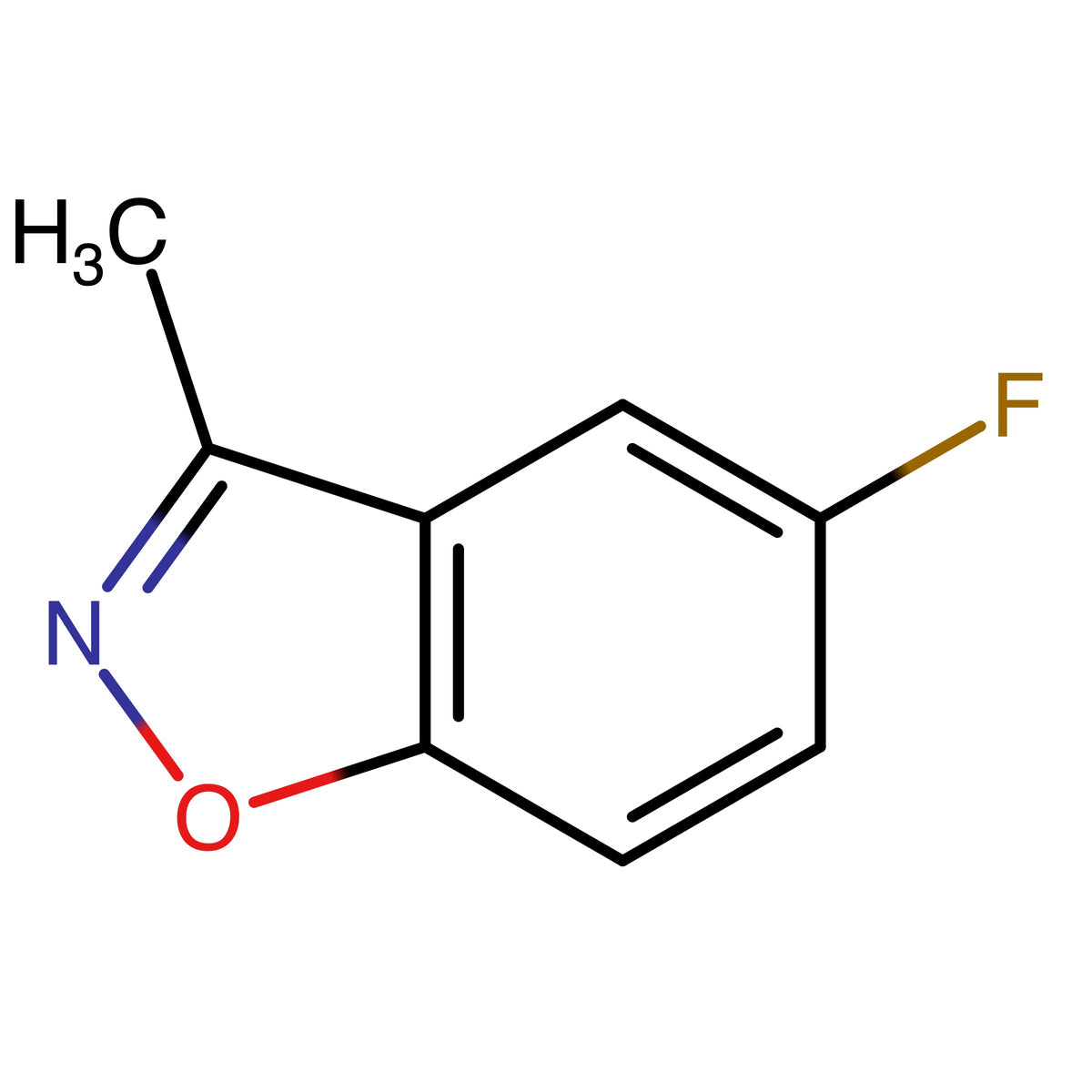 CAS RN 1260762-27-3 | 5-Fluoro-3-methyl-1,2-benzoxazole | MFCD08669841