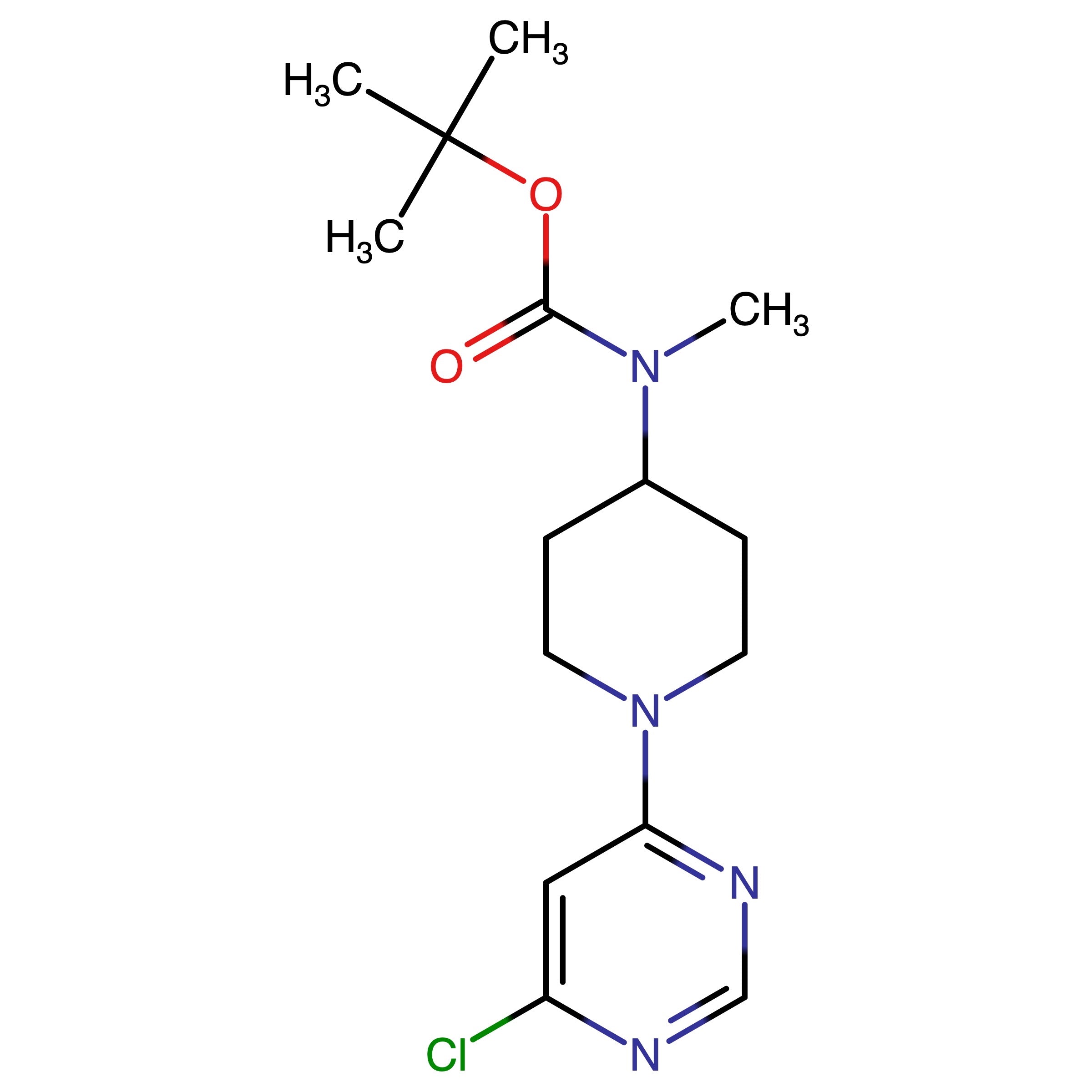 CAS RN 1261234-79-0 | tert-Butyl (1-(6-chloropyrimidin-4-yl)piperidin-4-yl)(methyl)carbamate | MFCD18380394