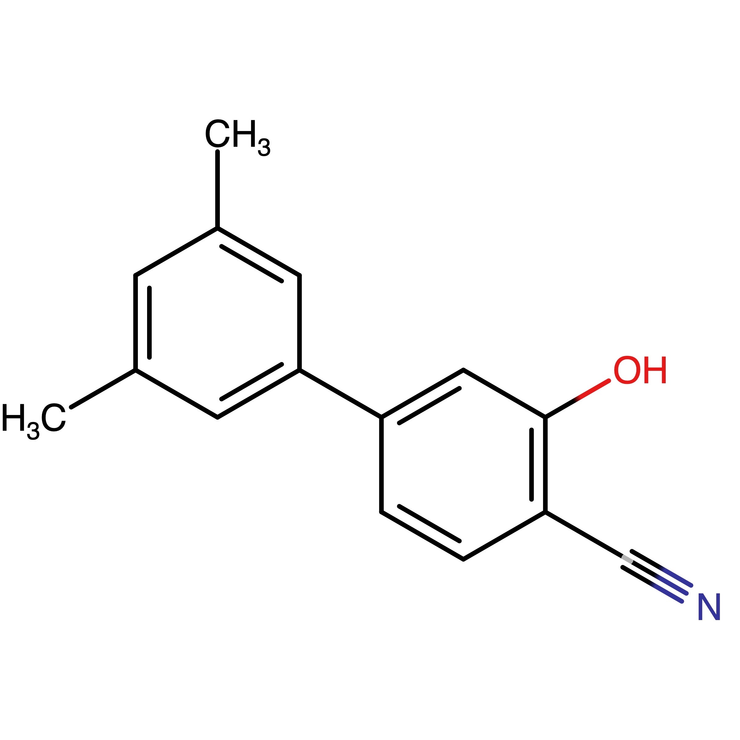 CAS RN 1261894-58-9 | 3-Hydroxy-3',5'-dimethyl-[1,1'-biphenyl]-4-carbonitrile