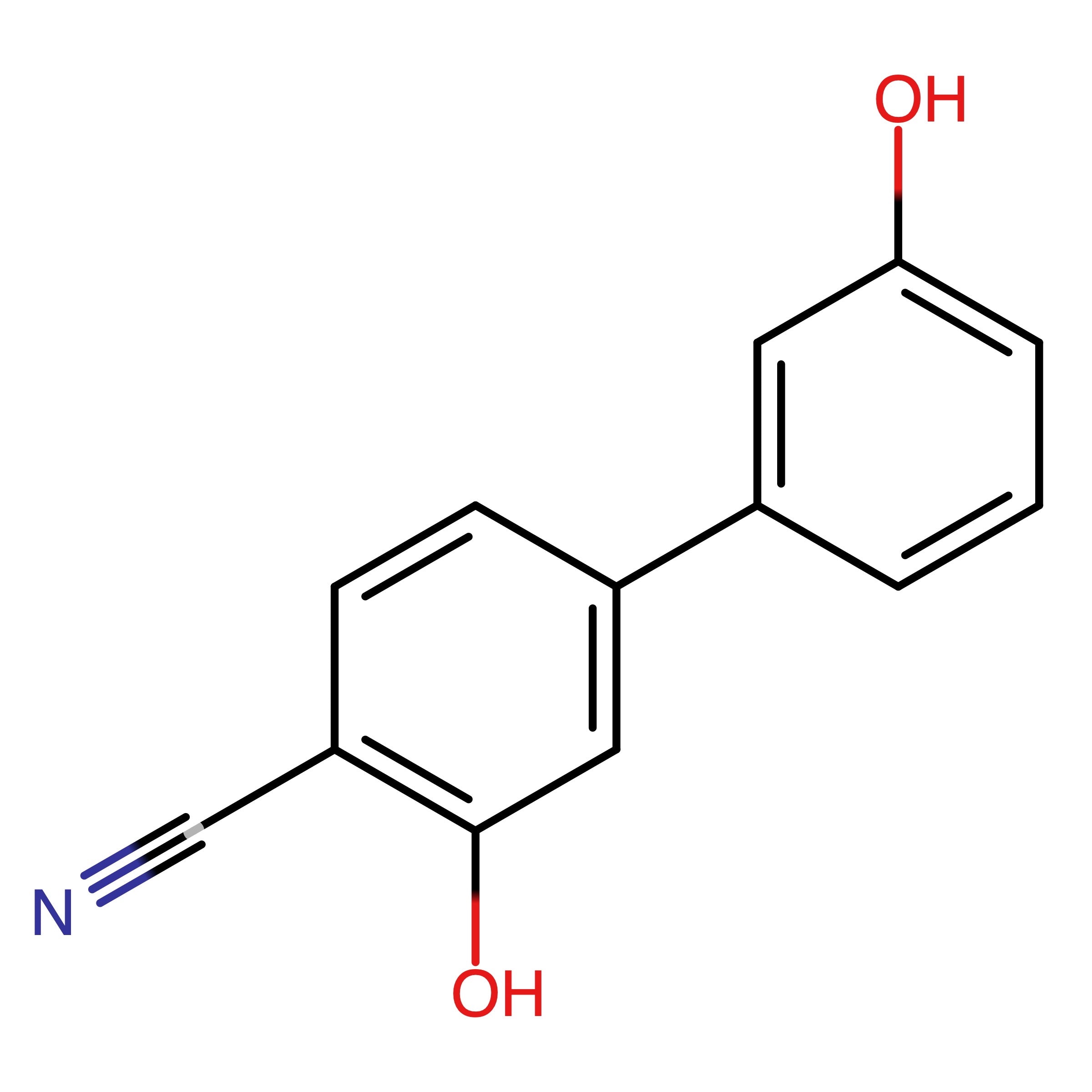 CAS RN 1261997-99-2 | 3,3'-Dihydroxy-[1,1'-biphenyl]-4-carbonitrile