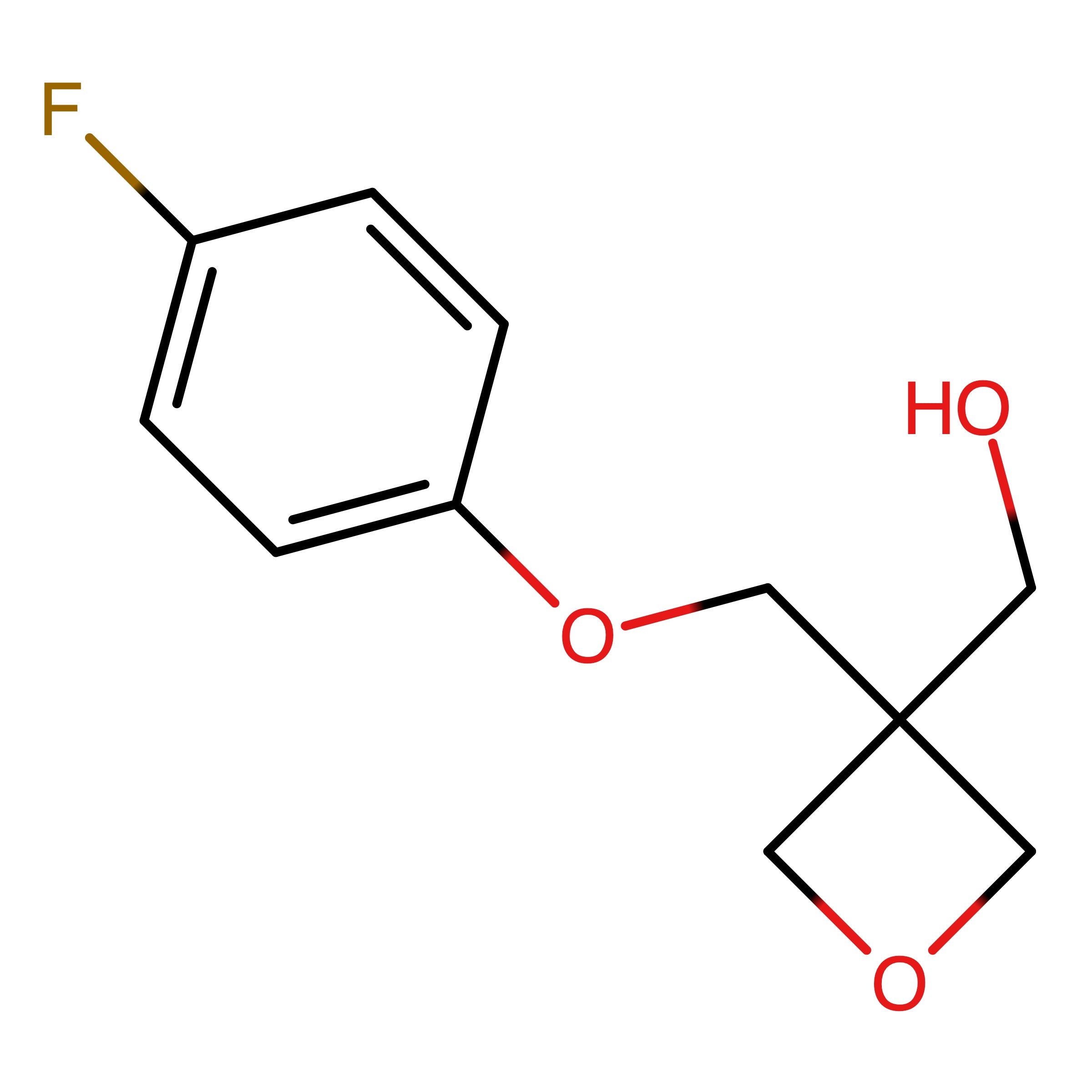 CAS RN 1268058-14-5 | (3-((4-Fluorophenoxy)methyl)oxetan-3-yl)methanol