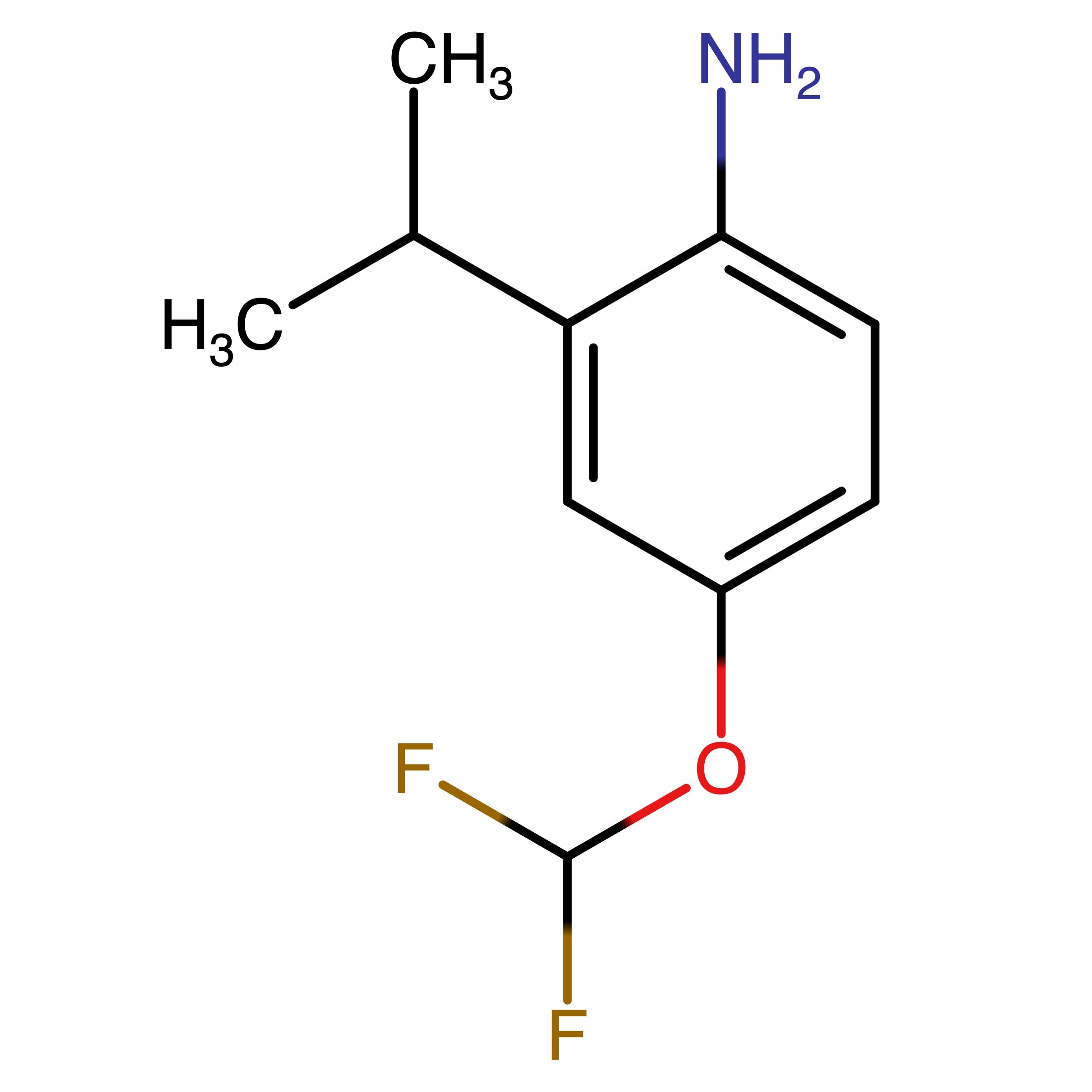 CAS RN 1268389-36-1 | 4-(Difluoromethoxy)-2-isopropylaniline | MFCD34179146