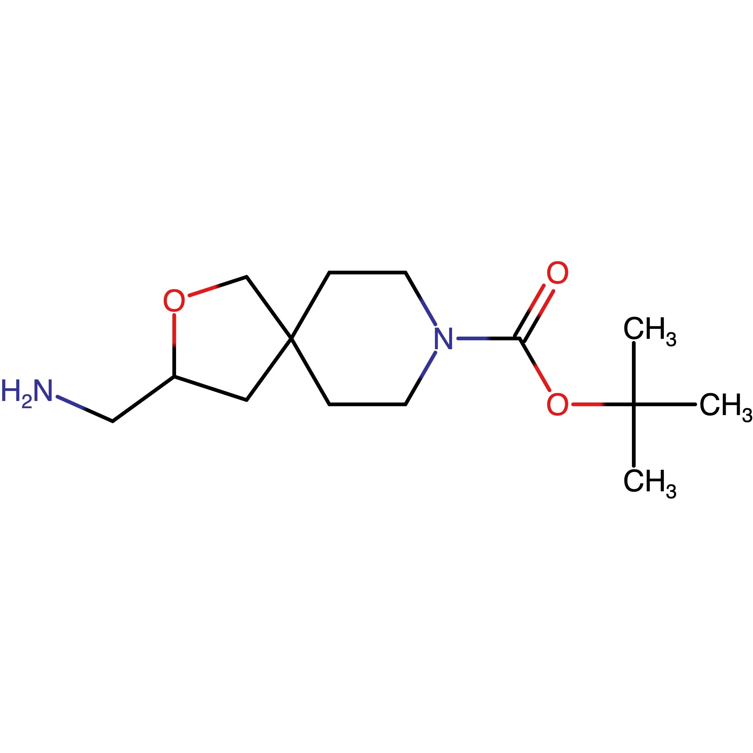 CAS RN 1268520-21-3 | tert-Butyl 3-(aminomethyl)-2-oxa-8-azaspiro[4.5]decane-8-carboxylate | MFCD18632915