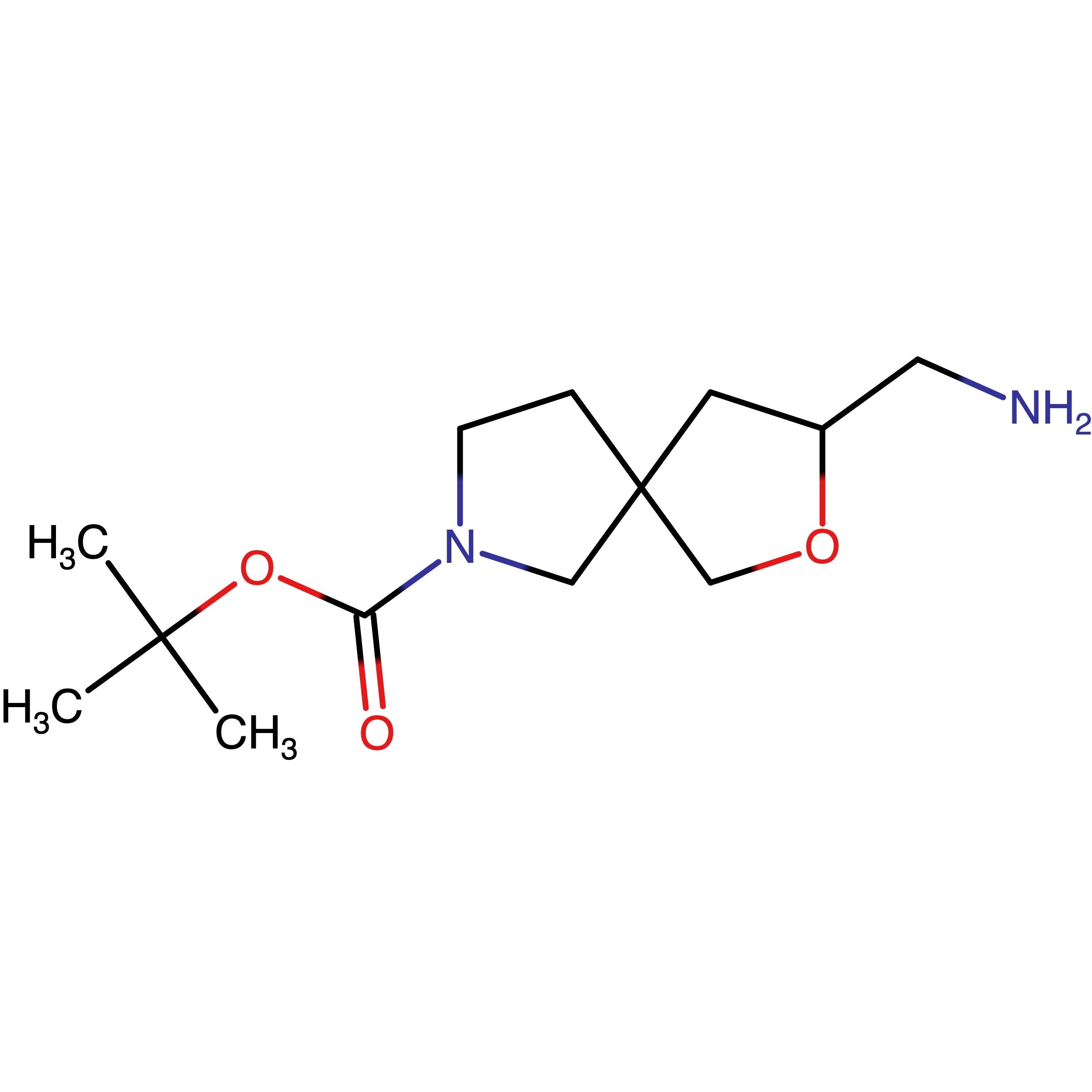 CAS RN 1268520-24-6 | tert-Butyl 3-(aminomethyl)-2-oxa-7-azaspiro[4.4]nonane-7-carboxylate | MFCD18633023