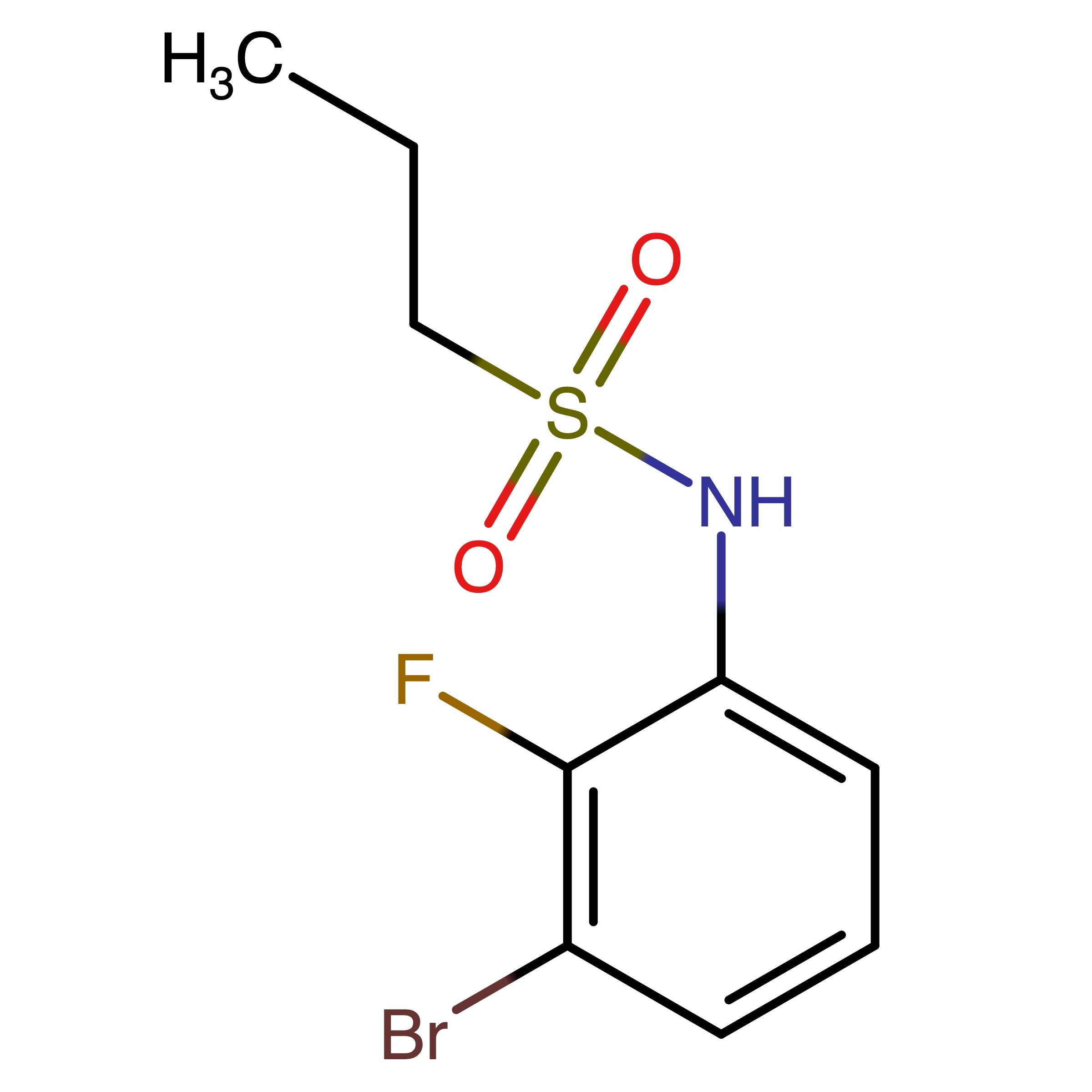 CAS RN 1269233-04-6 | N-(3-Bromo-2-fluorophenyl)propane-1-sulfonamide | MFCD27942839