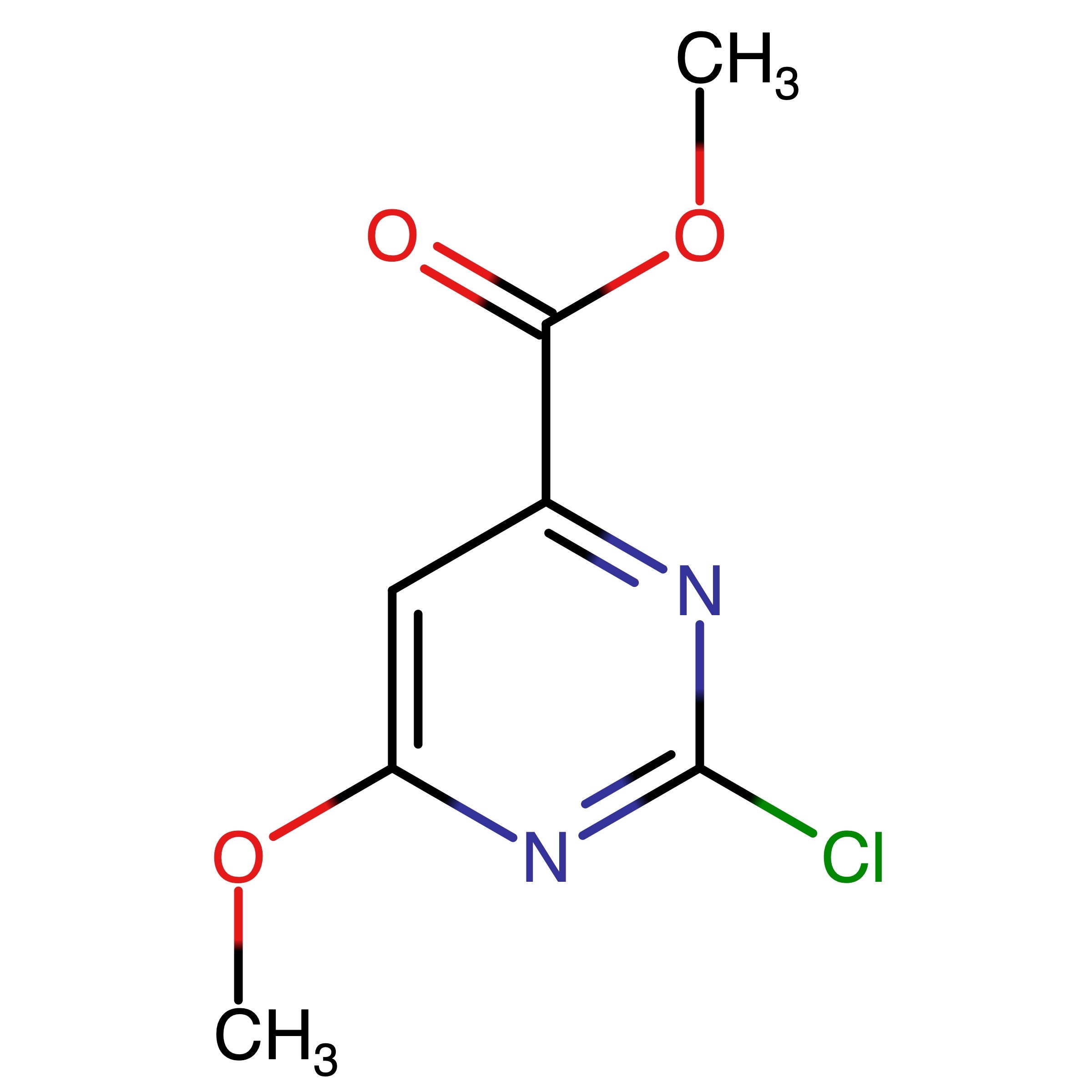 CAS RN 127861-30-7 | Methyl 2-chloro-6-methoxypyrimidine-4-carboxylate | MFCD09952103