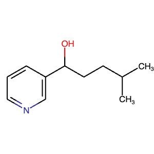 128262-38-4 | 4-Methyl-1-(pyridin-3-yl)pentan-1-ol - Hoffman Fine Chemicals