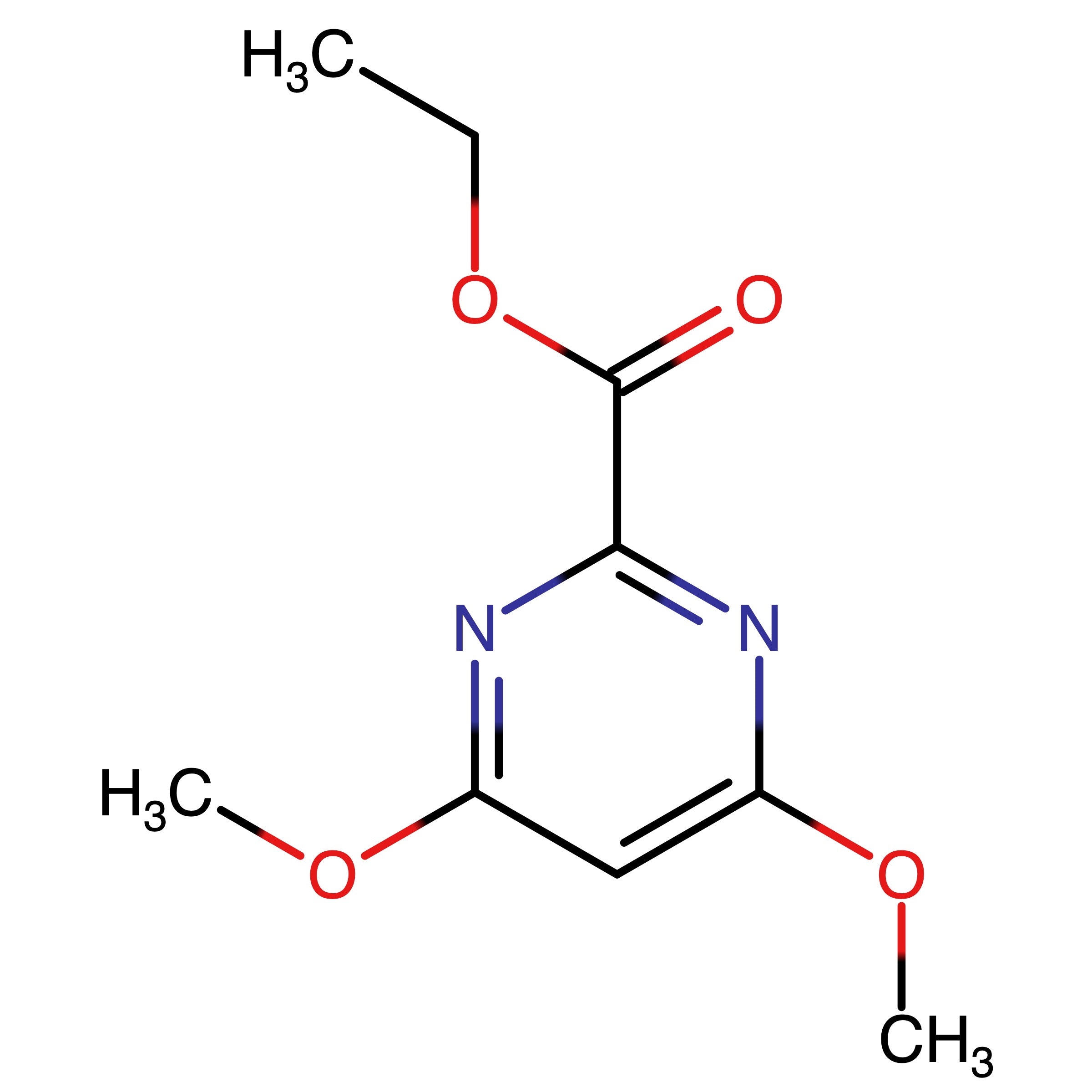 CAS RN 128276-49-3 | Ethyl 4,6-dimethoxypyrimidine-2-carboxylate | MFCD03645366