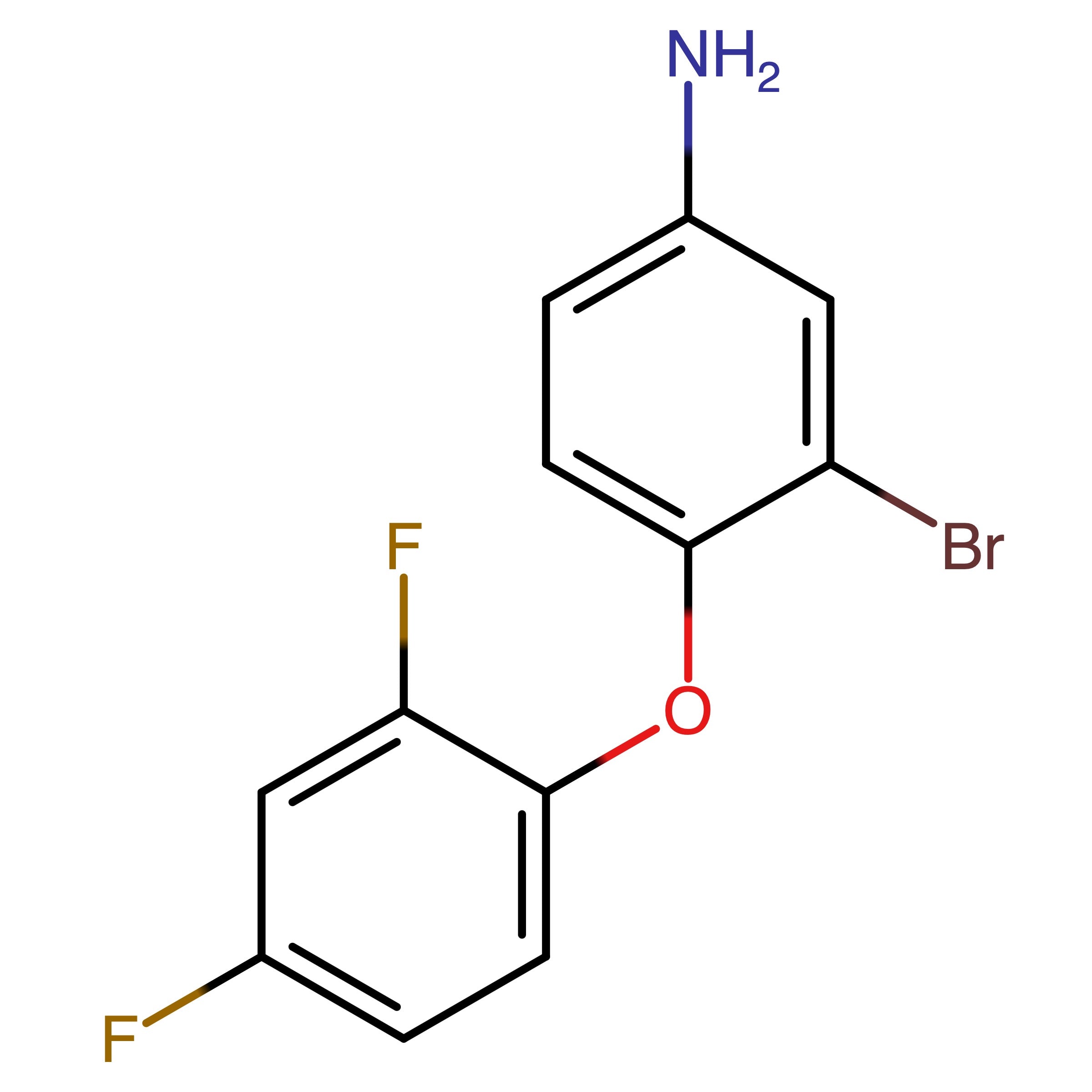 CAS RN 1284999-83-2 | 3-Bromo-4-(2,4-difluorophenoxy)aniline | MFCD16512112
