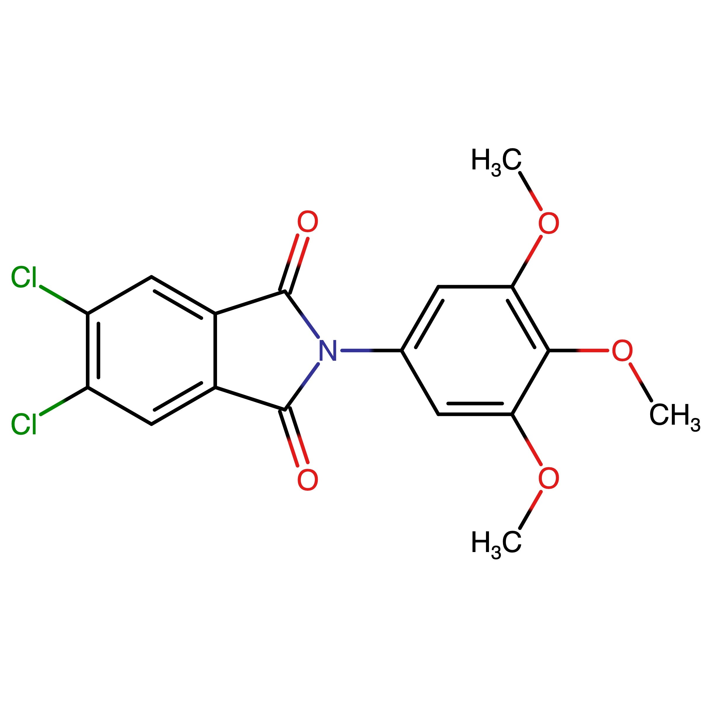 1293923-42-8 | 5,6-Dichloro-2-(3,4,5-trimethoxyphenyl)isoindoline-1,3-dione