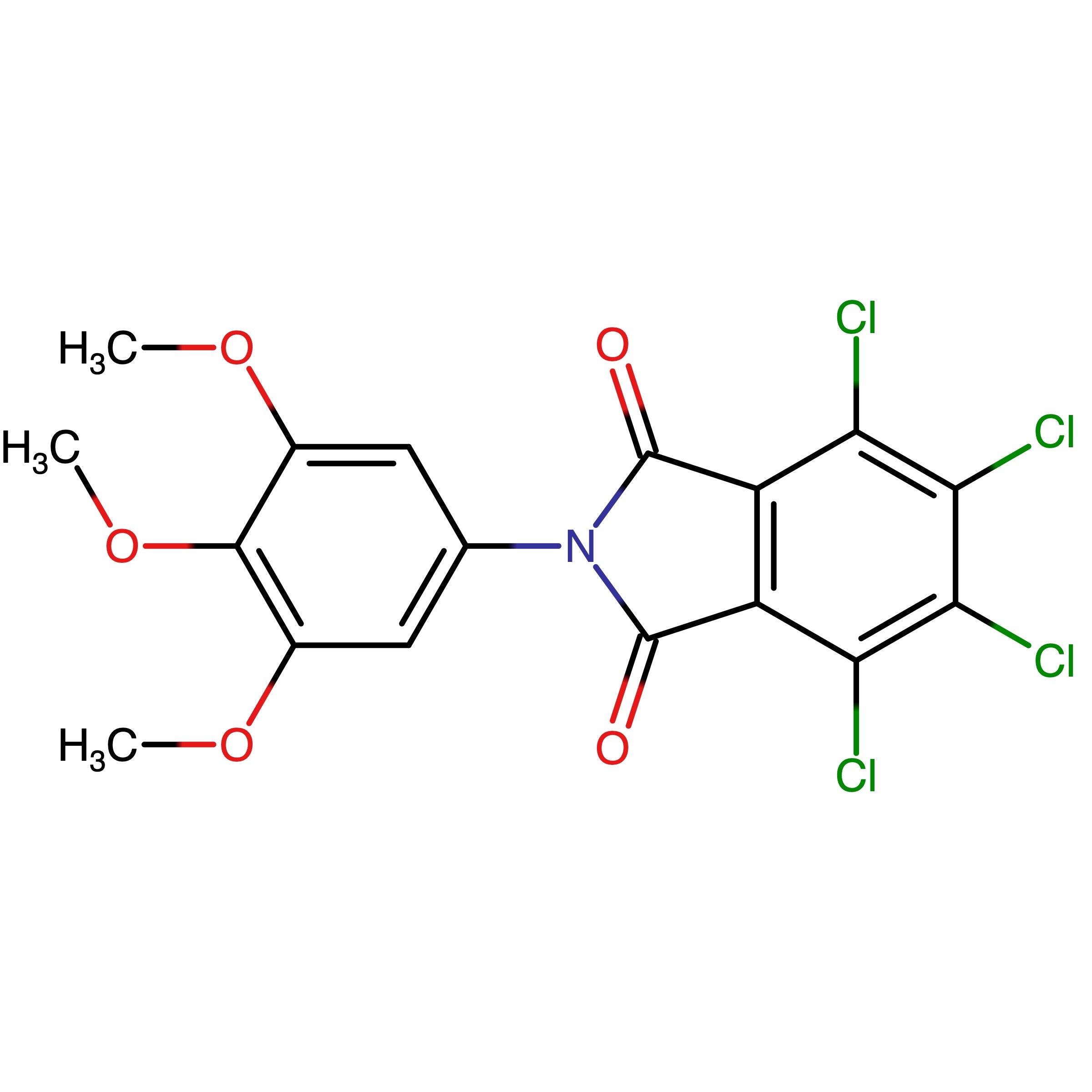 CAS RN 1293923-45-1 | 4,5,6,7-Tetrachloro-2-(3,4,5-trimethoxyphenyl)isoindoline-1,3-dione