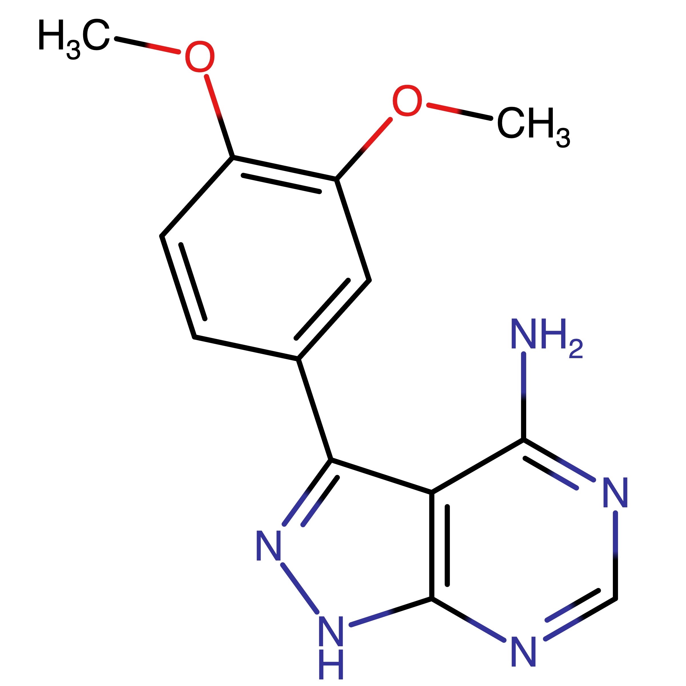CAS RN 129852-39-7 | 3-(3,4-Dimethoxyphenyl)-1H-pyrazolo[3,4-d]pyrimidin-4-amine