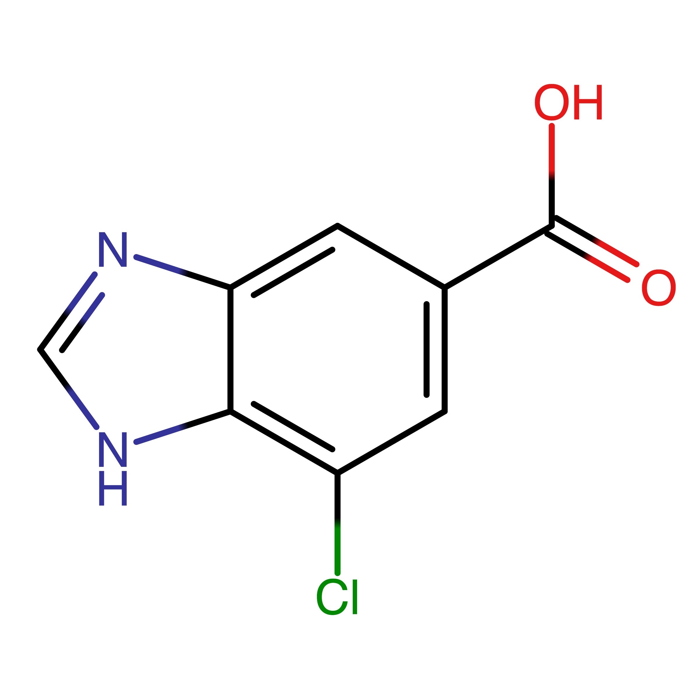 CAS RN 1301214-57-2 | 7-Chloro-1H-benzo[d]imidazole-5-carboxylic acid | MFCD20646237