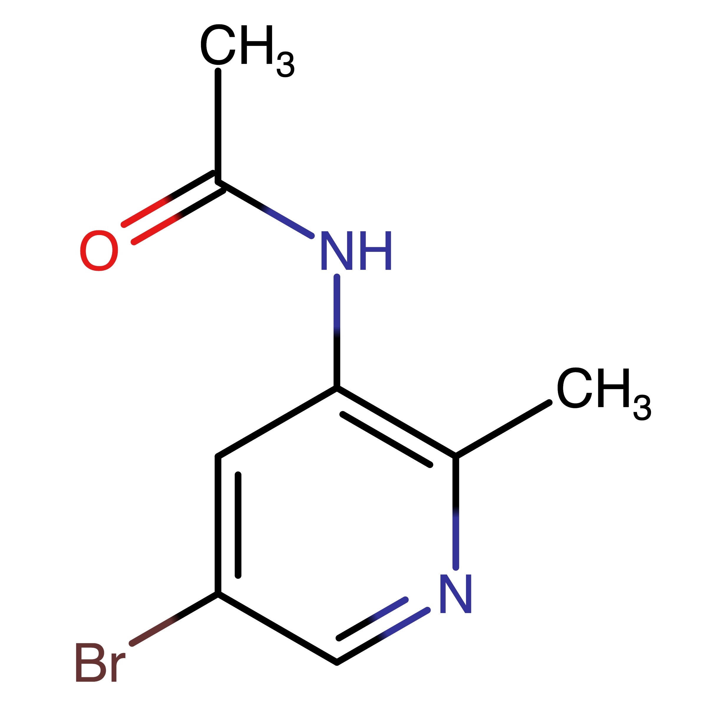 CAS RN 1301214-71-0 | N-(5-Bromo-2-methylpyridin-3-yl)acetamide | MFCD19689083