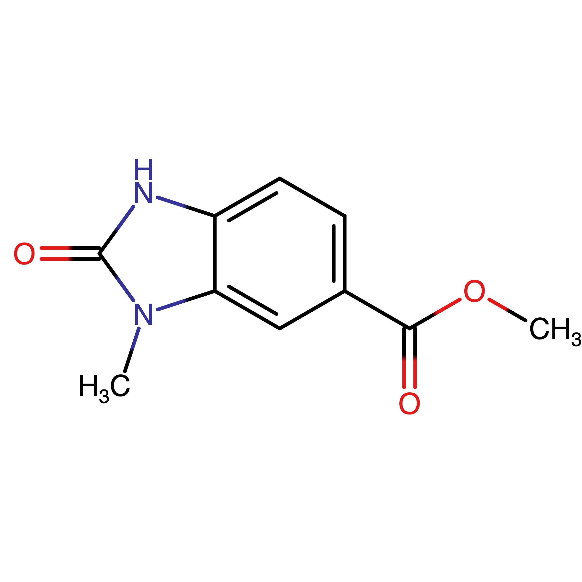 CAS RN 1301214-75-4 | Methyl 3-methyl-2-oxo-2,3-dihydro-1H-benzo[d]imidazole-5-carboxylate | MFCD24448717