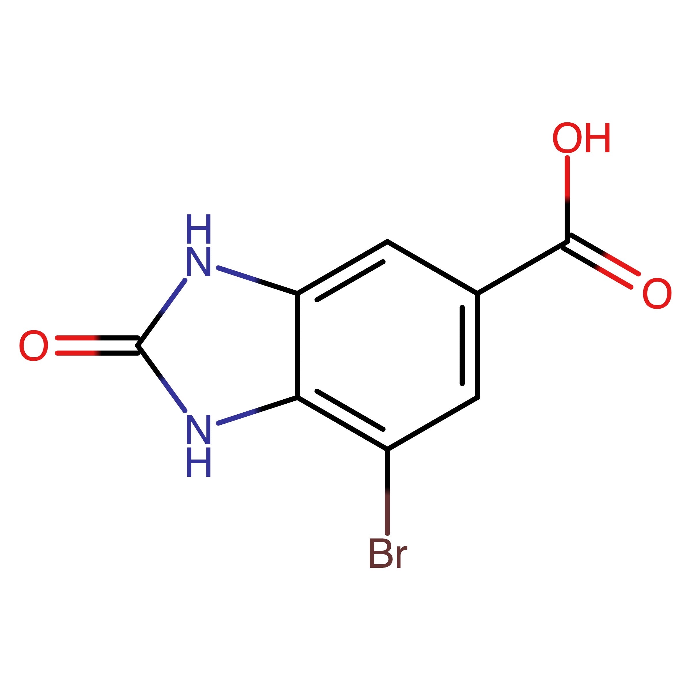 CAS RN 1301214-76-5 | 7-Bromo-2-oxo-2,3-dihydro-1H-benzo[d]imidazole-5-carboxylic acid | MFCD22371622