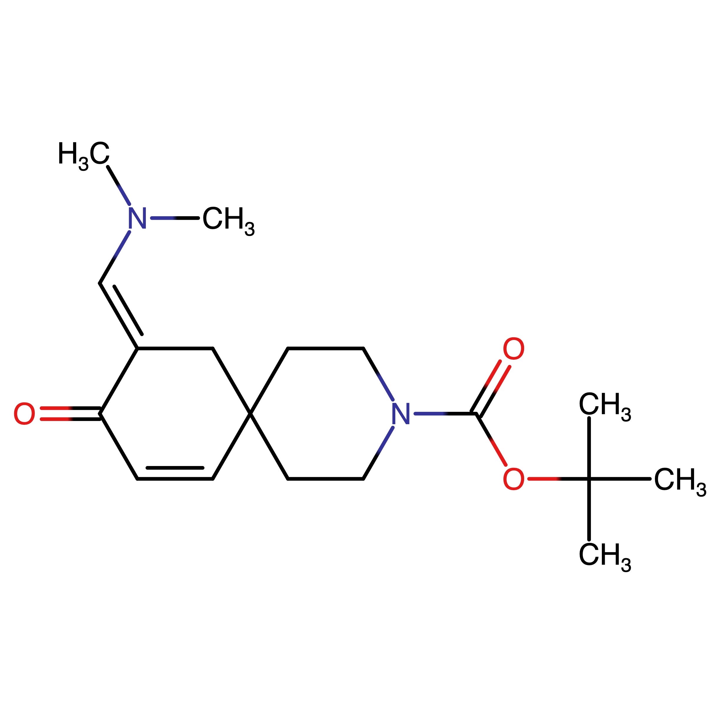 CAS RN 1301214-79-8 | (E)-tert-Butyl 10-((dimethylamino)methylene)-9-oxo-3-azaspiro[5.5]undec-7-ene-3-carboxylate