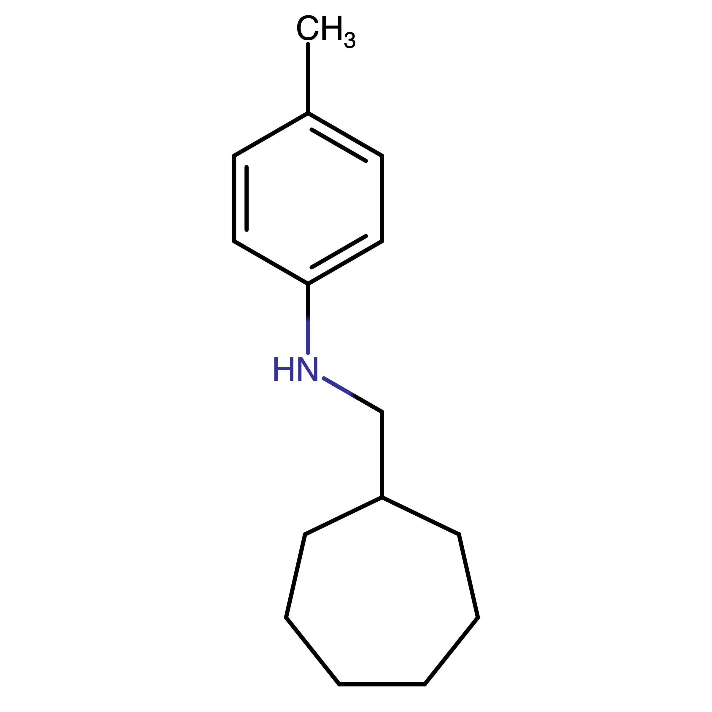 CAS RN 130708-69-9 | N-(Cycloheptylmethyl)-4-methylaniline