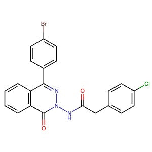 1309191-56-7 | N-(4-(4-Bromophenyl)-1-oxophthalazin-2(1H)-yl)-2-(4-chlorophenyl)acetamide - Hoffman Fine Chemicals