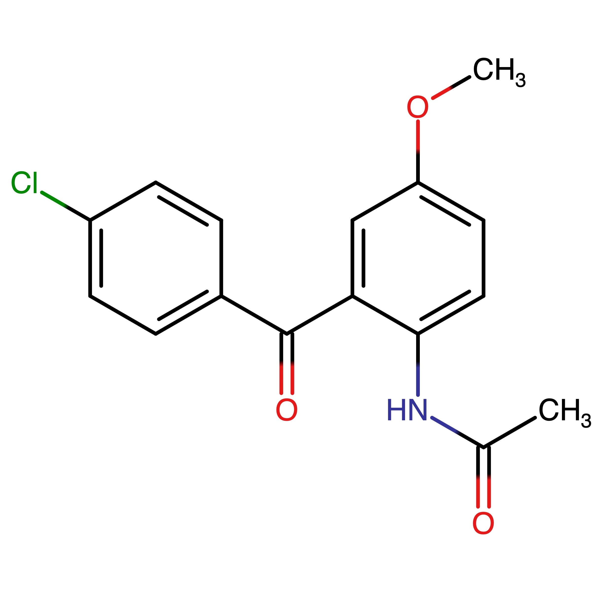 CAS RN 1309448-66-5 | N-(5-Chloro-2-(4-chlorobenzoyl)phenyl)acetamide
