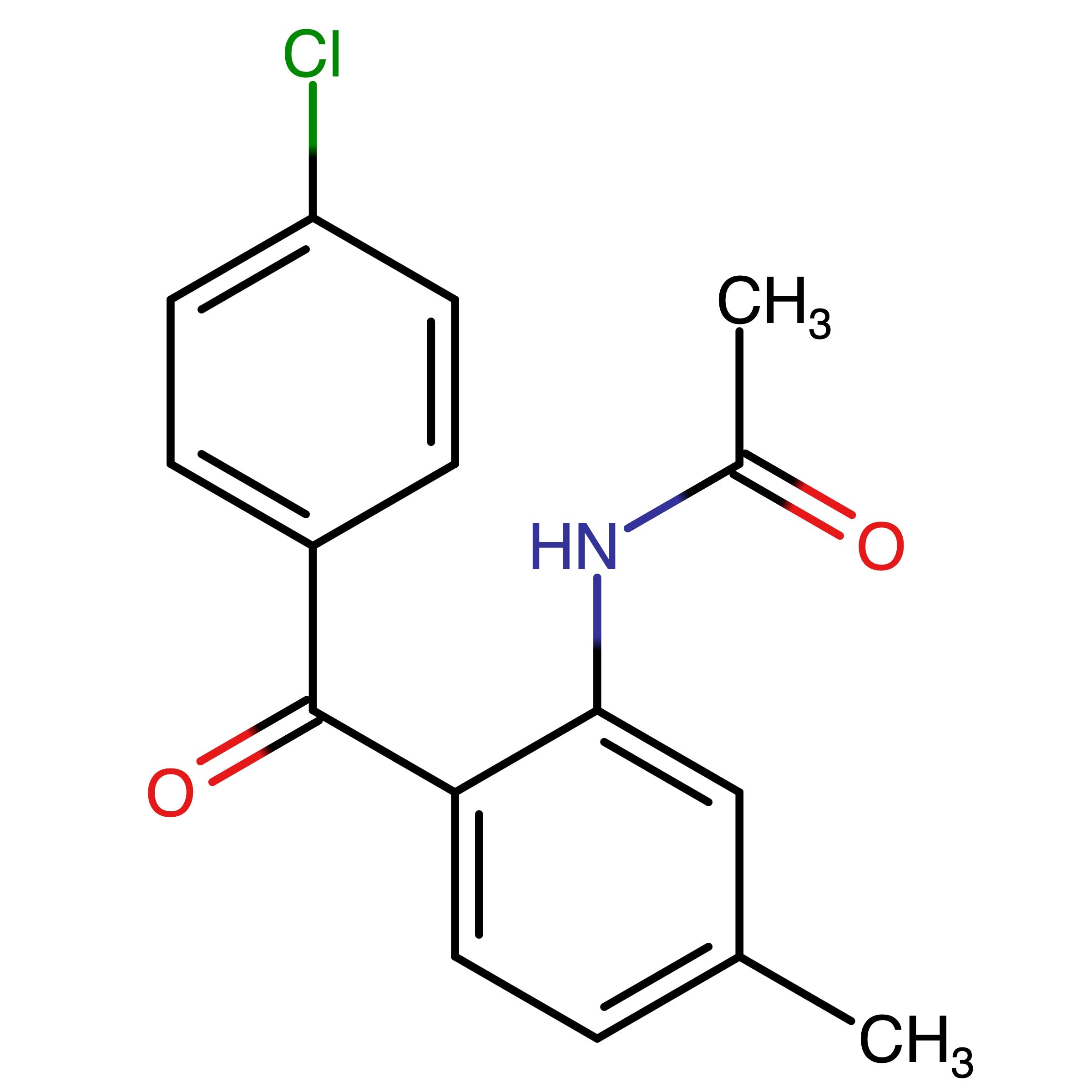 CAS RN 1309448-69-8 | N-(2-(4-Chlorobenzoyl)-5-methylphenyl)acetamide