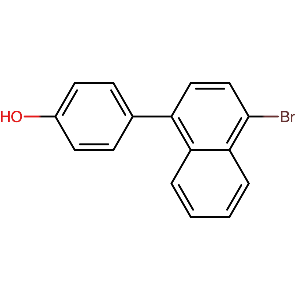 CAS RN 1312609-73-6 | 4-(4-Bromonaphthalen-1-yl)phenol | MFCD28965590