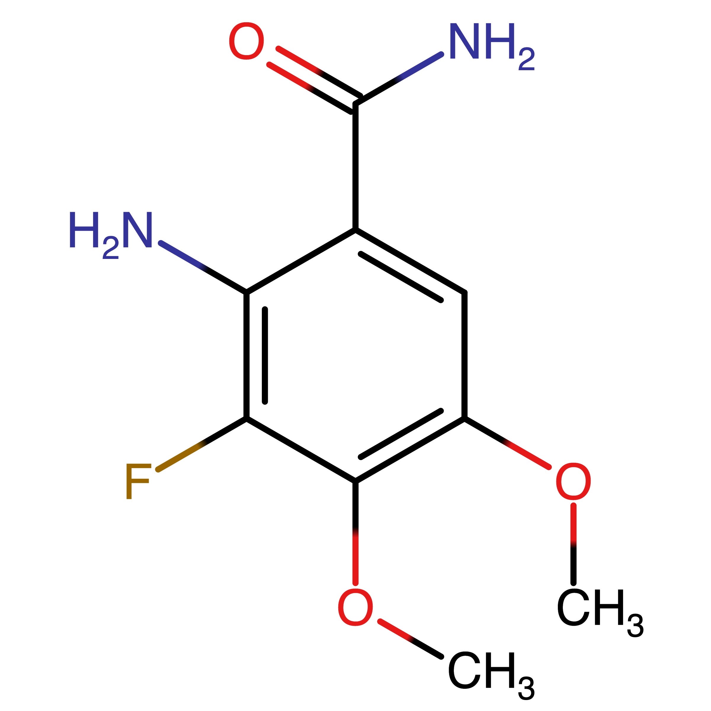 CAS RN 1314393-22-0 | 2-Amino-3-fluoro-4,5-dimethoxybenzamide | MFCD20230584