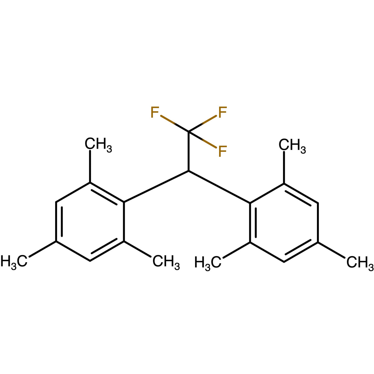 CAS RN 1314534-82-1 | 1,3,5-Trimethyl-2-[2,2,2-trifluoro-1-(2,4,6-trimethylphenyl)ethyl]benzene | MFCD22123955