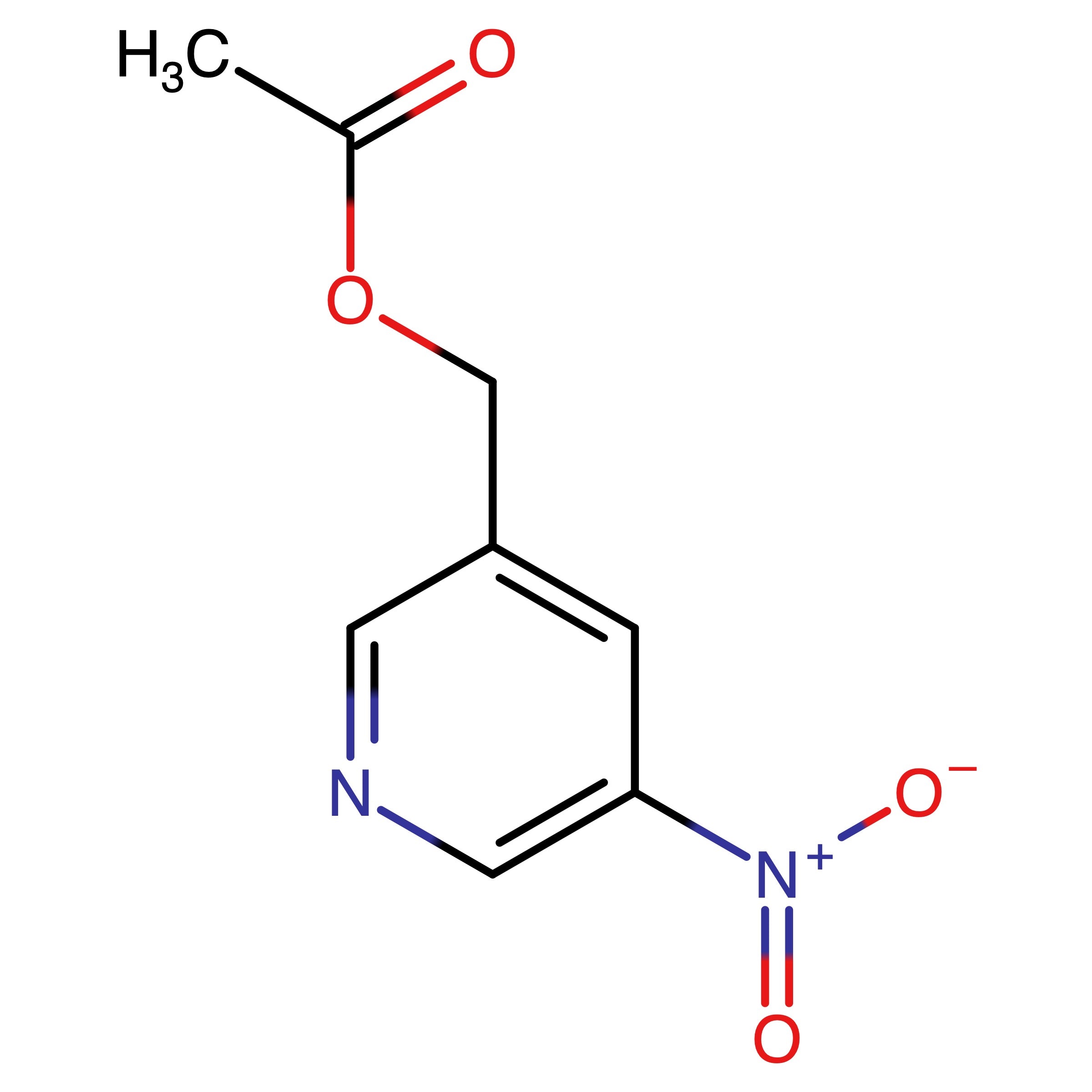 CAS RN 131747-34-7 | Name: 3-Acetoxymethyl-5-nitropyridine