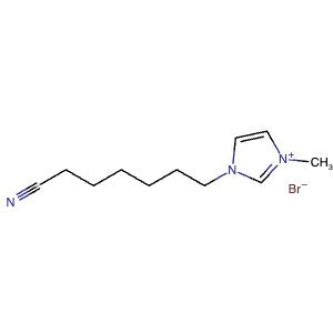 1318260-08-0 | 1-(6-Carbonitrilhexyl)-3-methyl-1H-imidazol-3-ium bromide - Hoffman Fine Chemicals