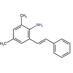 132589-34-5 | (E)-2,4-Dimethyl-6-styrylanilineÊ - Hoffman Fine Chemicals