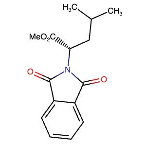 132785-19-4 | Methyl (S)-2-(1,3-dioxoisoindolin-2-yl)-4-methylpentanoate - Hoffman Fine Chemicals