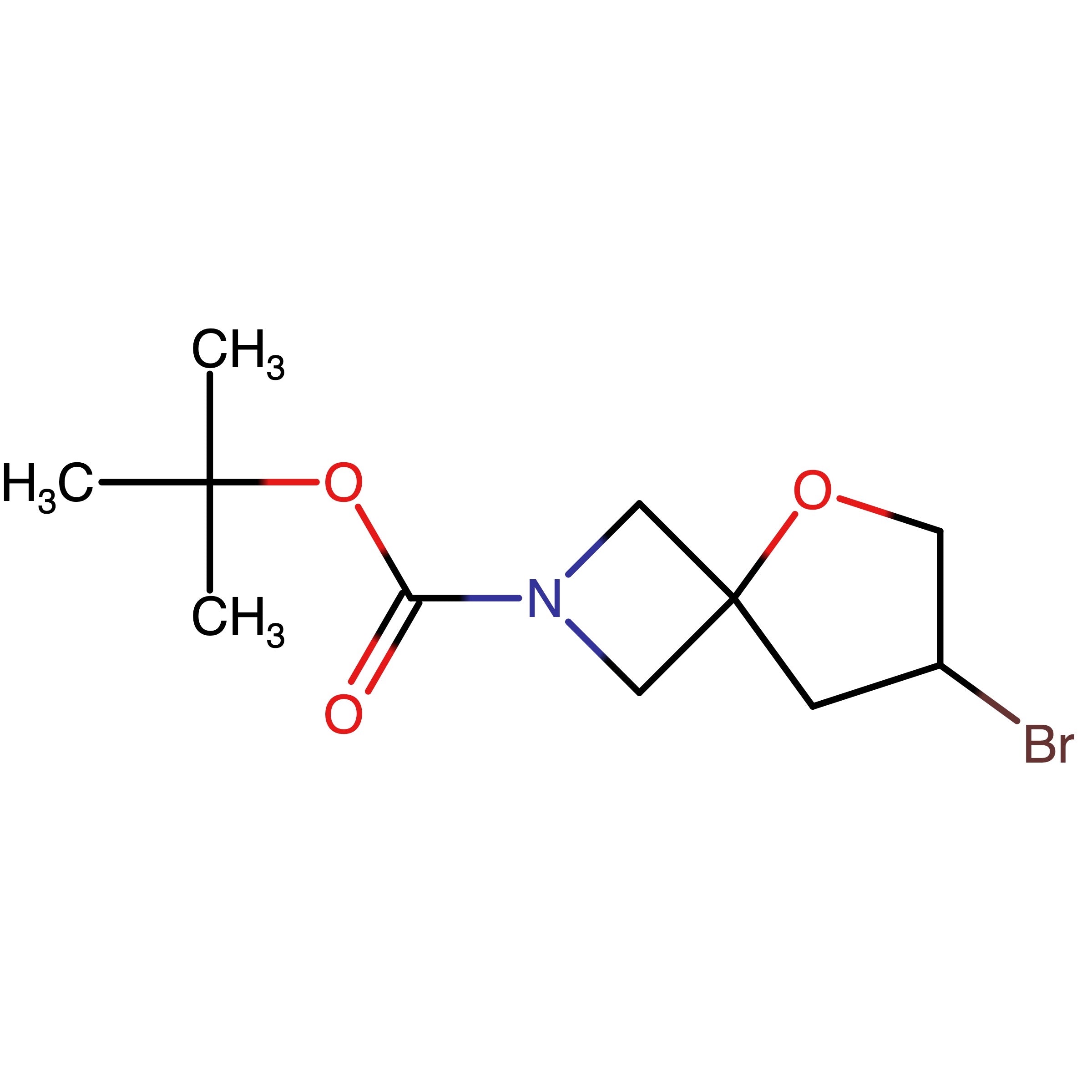 CAS RN 1330765-30-4 | tert-Butyl 7-bromo-5-oxa-2-azaspiro[3.4]octane-2-carboxylate | MFCD20230647